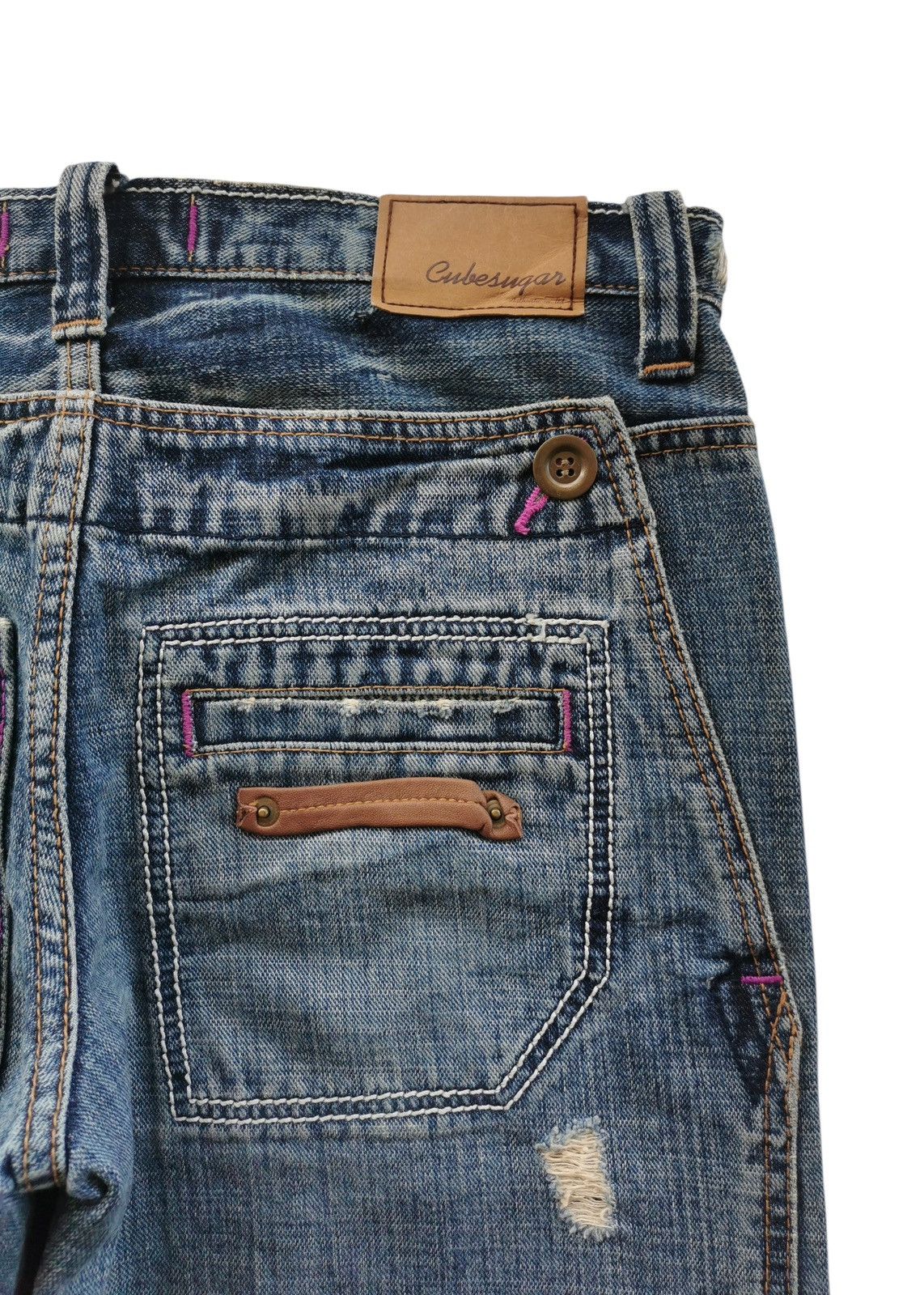 Hysteric Glamour Cube Sugar Multipocket, Denim Jeans Size US 32 / EU 48 - 8 Thumbnail