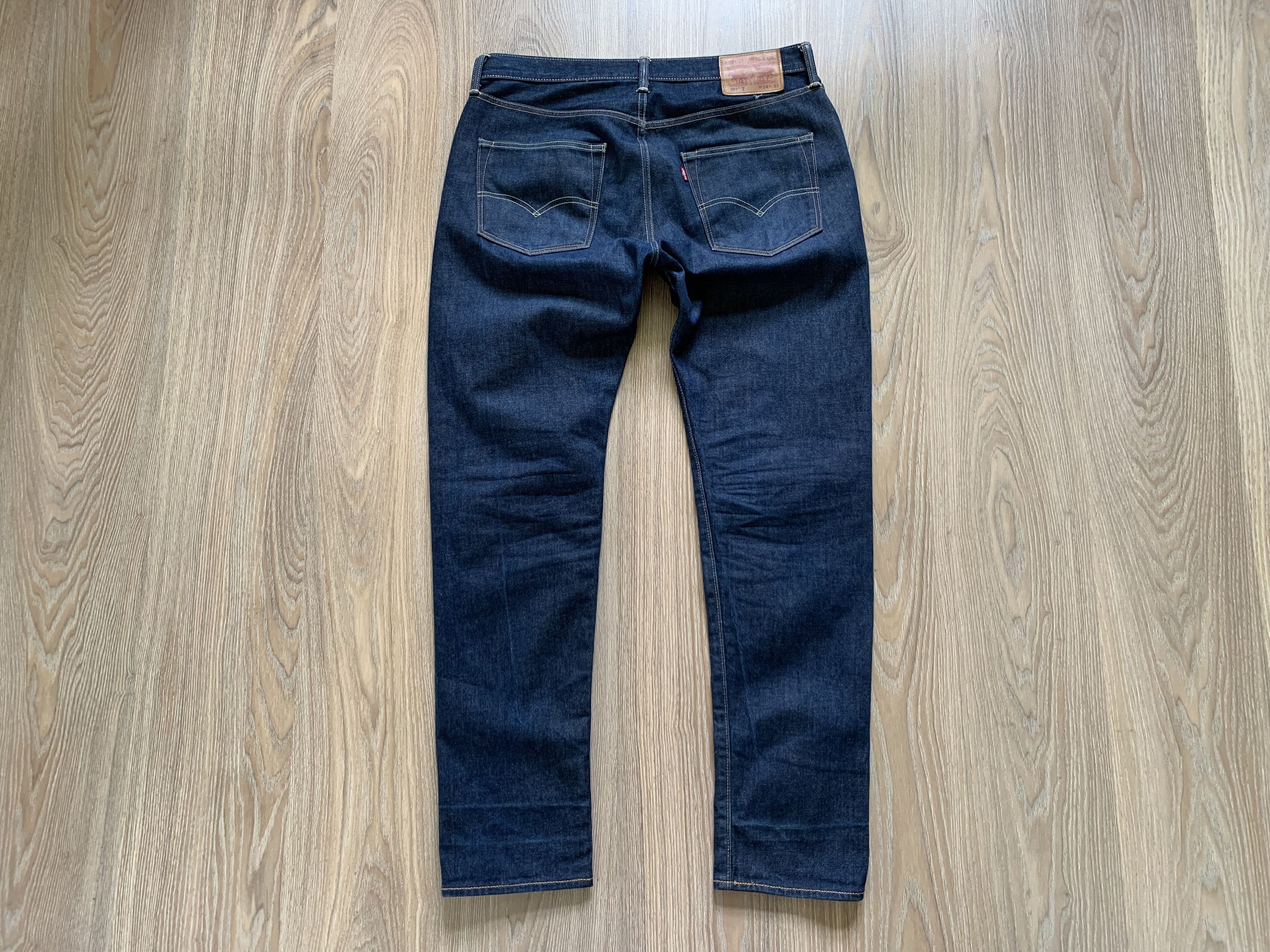 Levi's Levi's 501 Blue Denim Jeans Size US 34 / EU 50 - 2 Thumbnail