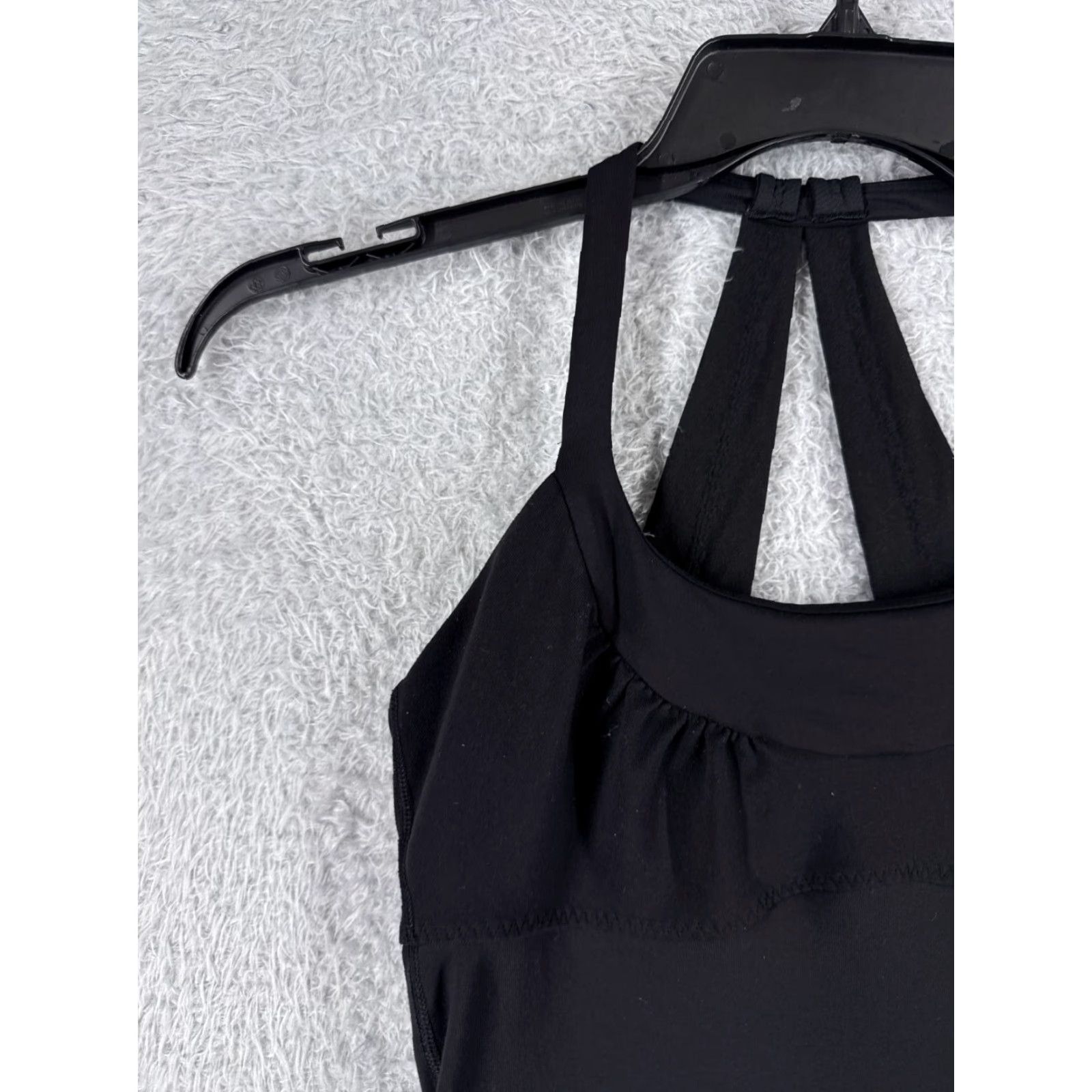 Lululemon Lululemon Shirt Women 6 Black Scoop Me Up Tank Luxtreme Built In Bra W1A33S Size M / US 6-8 / IT 42-44 - 3 Thumbnail