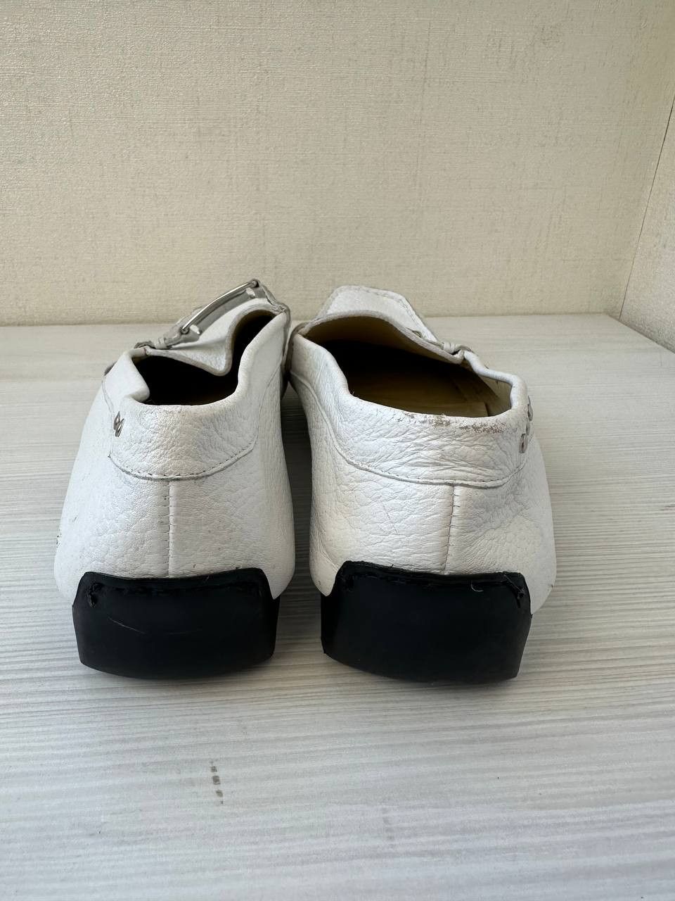 Russell & Bromley × Stuart Weitzman × Vintage Stuart Weitzman for Russell & Bromley Leather Loafers Buckle Size US 9.5 / IT 39.5 - 7 Thumbnail
