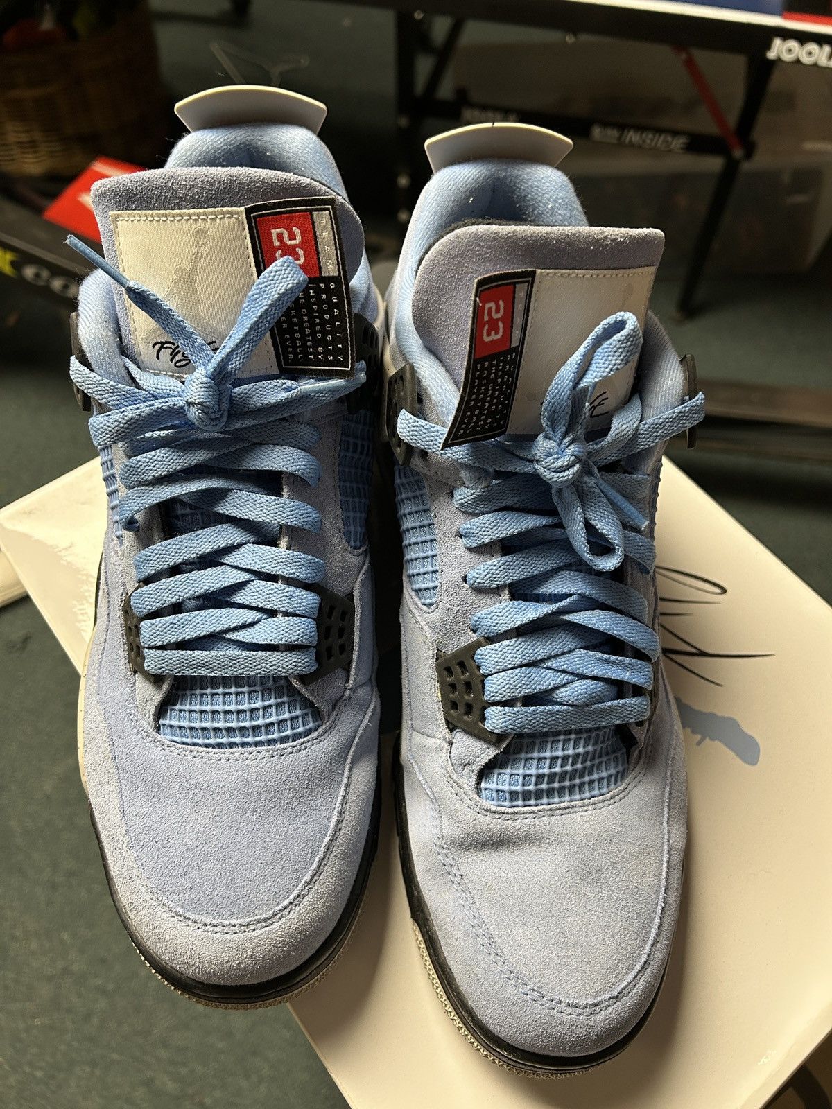 Jordan Brand Jordan 4 University Blue Size US 13 / EU 46 - 3 Thumbnail