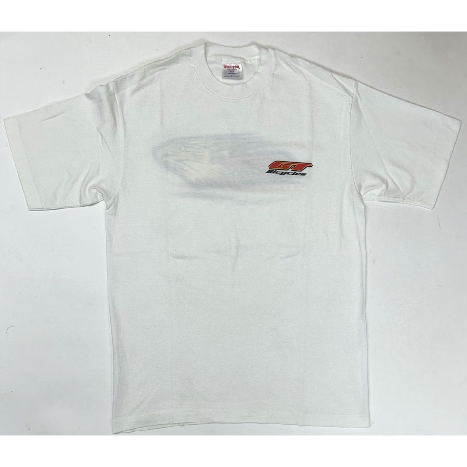 J Brand VINTAGE GT Bicycles BMX Brand Front And Back Graphic Tee USA Large Rare 1990s Shirt Mens/Ladies White Cotton Bicycles 90s GT Bicycles Tee Size US L / EU 52-54 / 3 - 2 Thumbnail