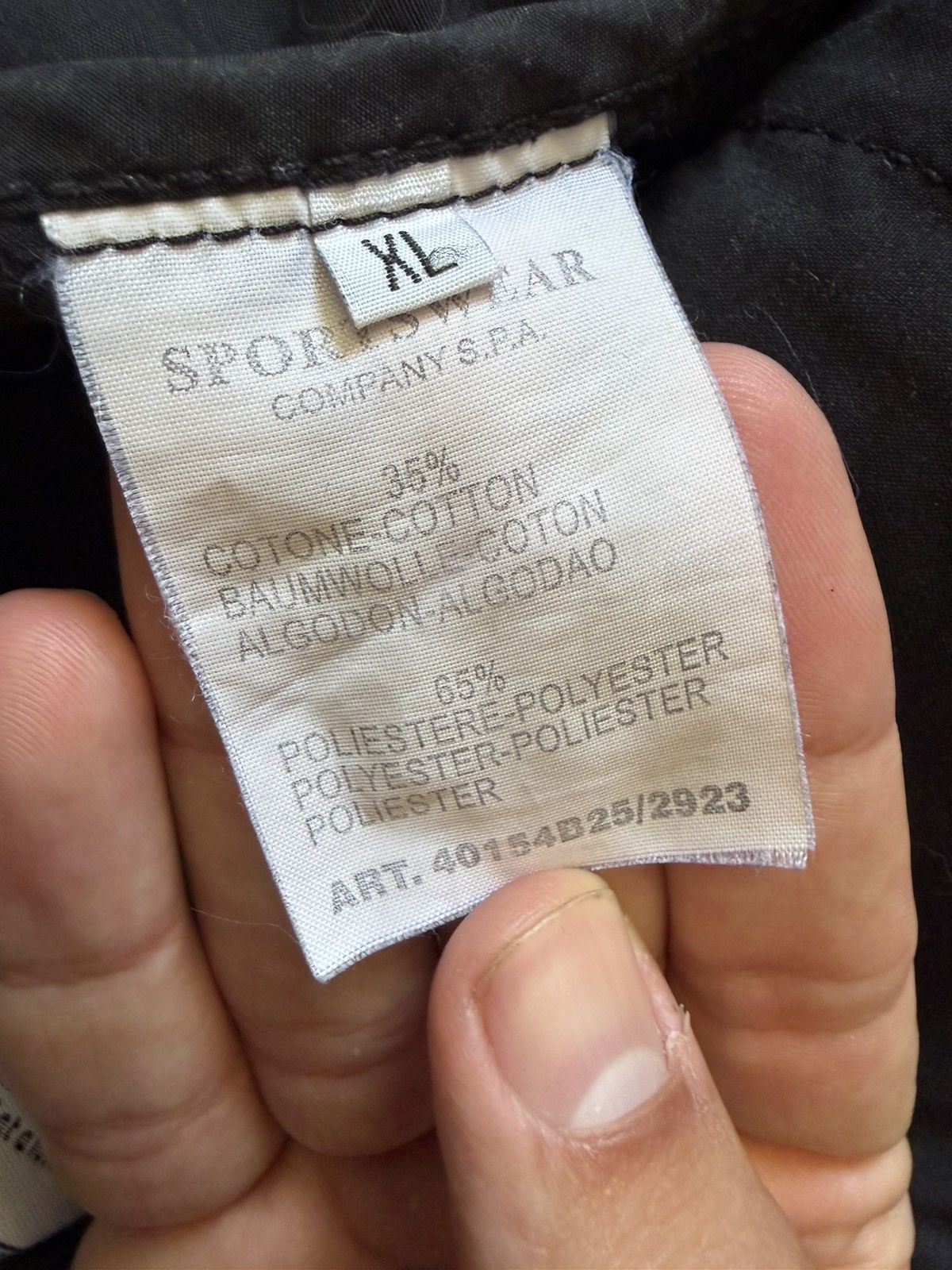Stone Island SS04 “Rasso Gommatto” Nylon Metal Jacket Size US XL / EU 56 / 4 - 10 Thumbnail