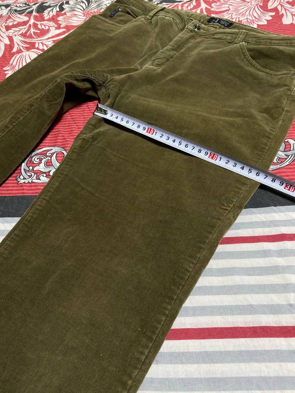 Armani × Vintage Armani Jeans Denim Vintage Made in Italy Green Size US 36 / EU 52 - 13 Thumbnail