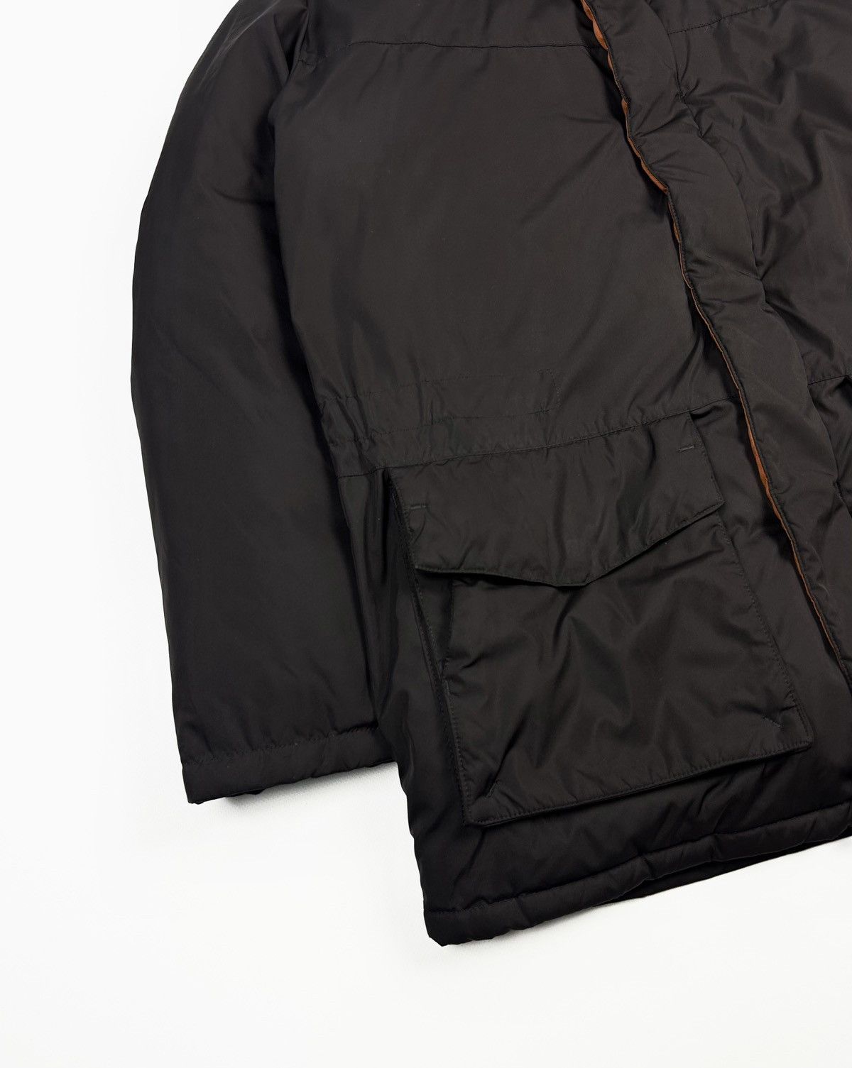 Brunello Cucinelli Paul Shark brown down puffer jacket Size US M / EU 48-50 / 2 - 7 Thumbnail
