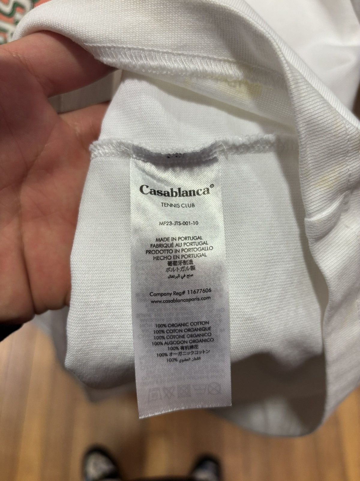Casablanca Casablanca Terrain d’Orange Tee Size US L / EU 52-54 / 3 - 6 Thumbnail