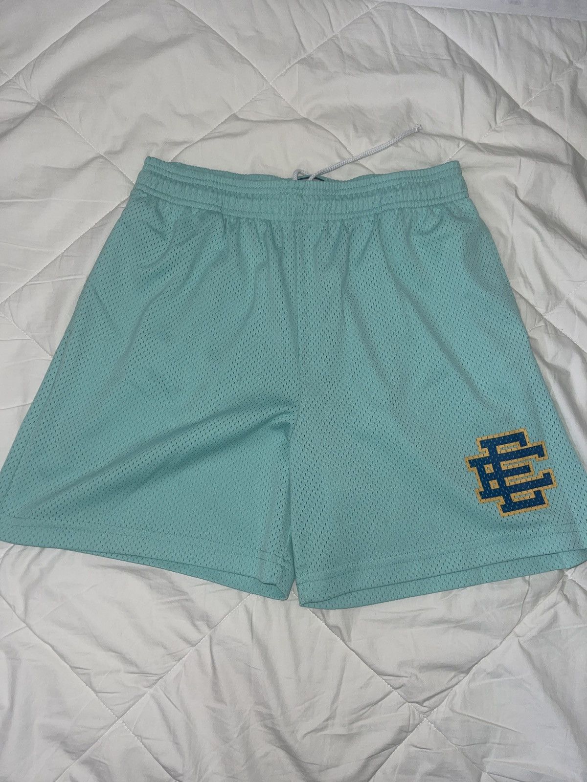 Eric Emanuel Eric Emanuel EE Basic Short ‘Teal/Blue’ Size US 34 / EU 50 - 1 Thumbnail