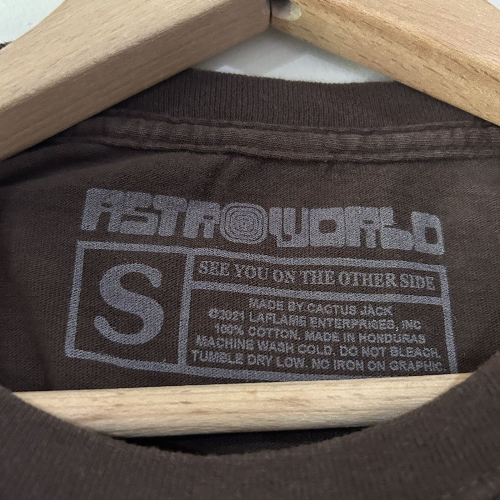 Travis Scott Travis Scott Astroworld Scare Bear Shirt Size US S / EU 44-46 / 1 - 3 Thumbnail
