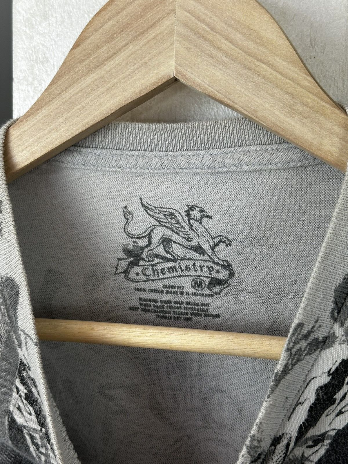 Vintage Crazy Y2K Skull Affliction Style Tee Size US M / EU 48-50 / 2 - 8 Thumbnail