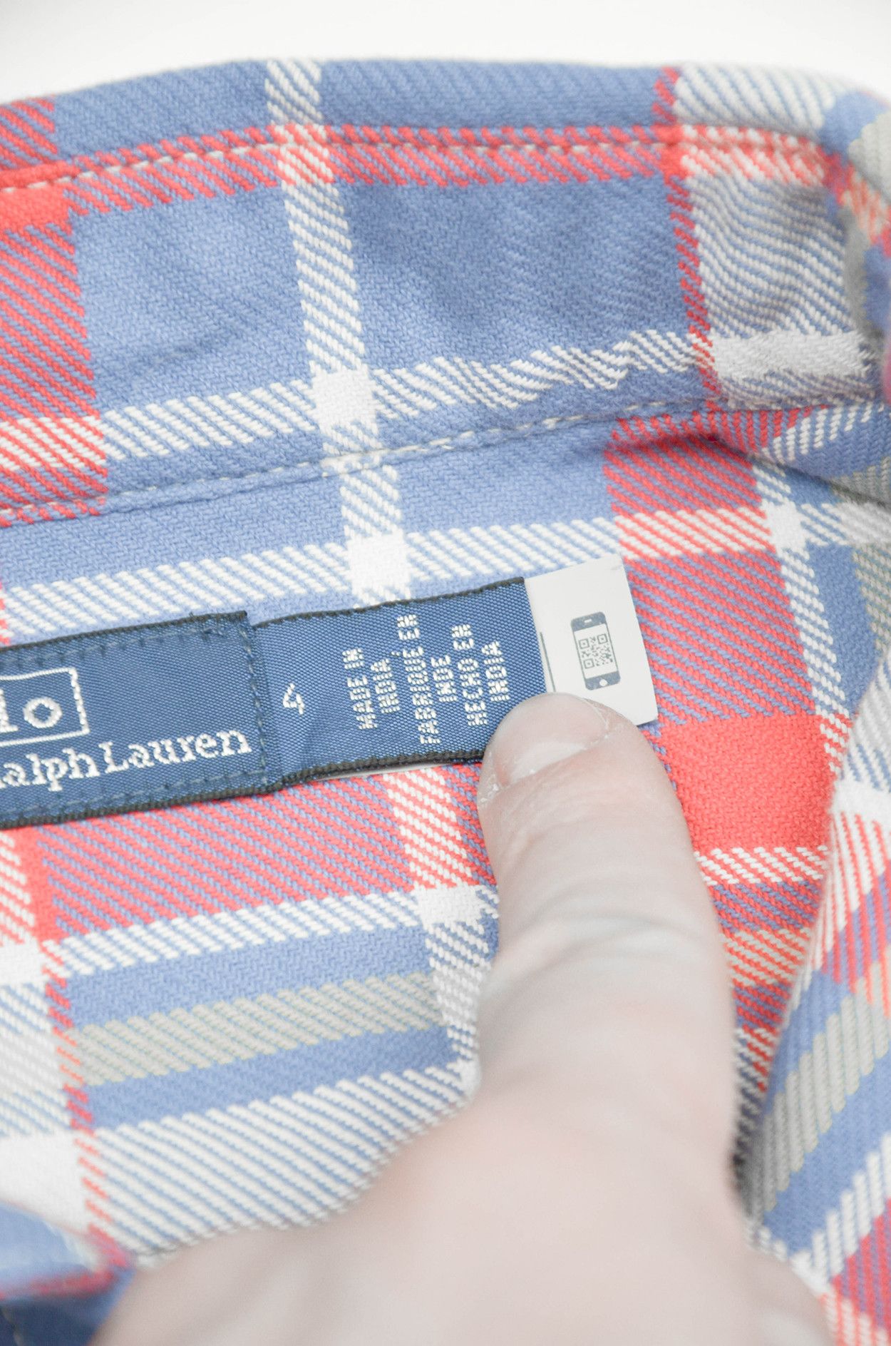 Polo Ralph Lauren Polo Ralph Lauren Plaid Cotton Shirt – Size 4 (India) Size S / US 4 / IT 40 - 11 Thumbnail