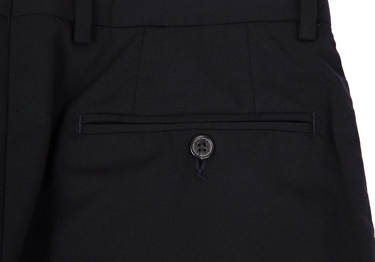 Gucci Stretch Wool Change Pocket Suit in Navy, Size 46 Size US S / EU 44-46 / 1 - 18 Thumbnail