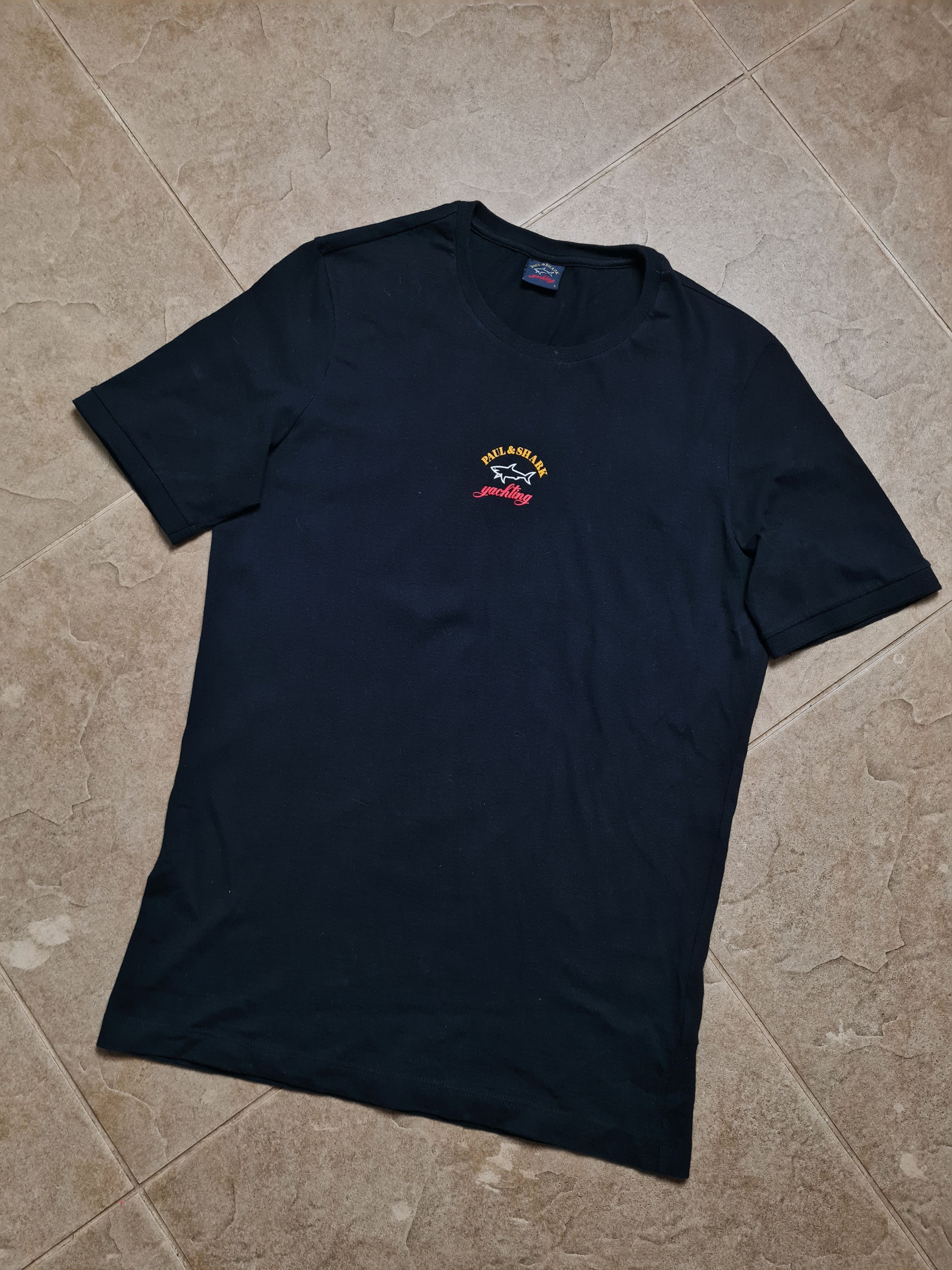 Paul & Shark Paul & Shark Yachting Men's T-Shirt Black Embroidered Logo Size US S / EU 44-46 / 1 - 1 Thumbnail