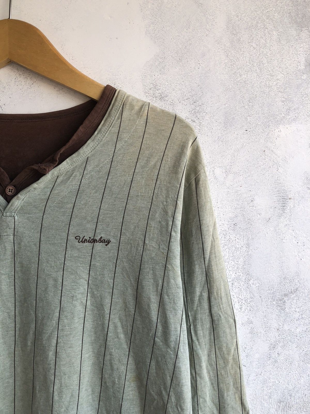 Japanese Double layer longsleeve UnionBay Rock Punk Style Long Sleeve T Shirts