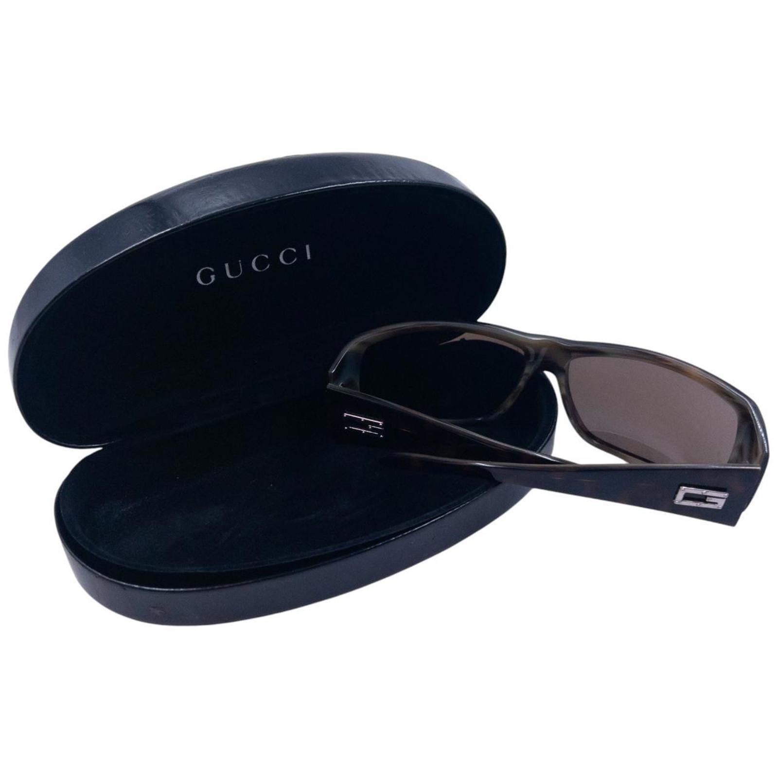 Gucci Vintage Gucci Tortoise Shell Sunglasses Size ONE SIZE - 8 Thumbnail