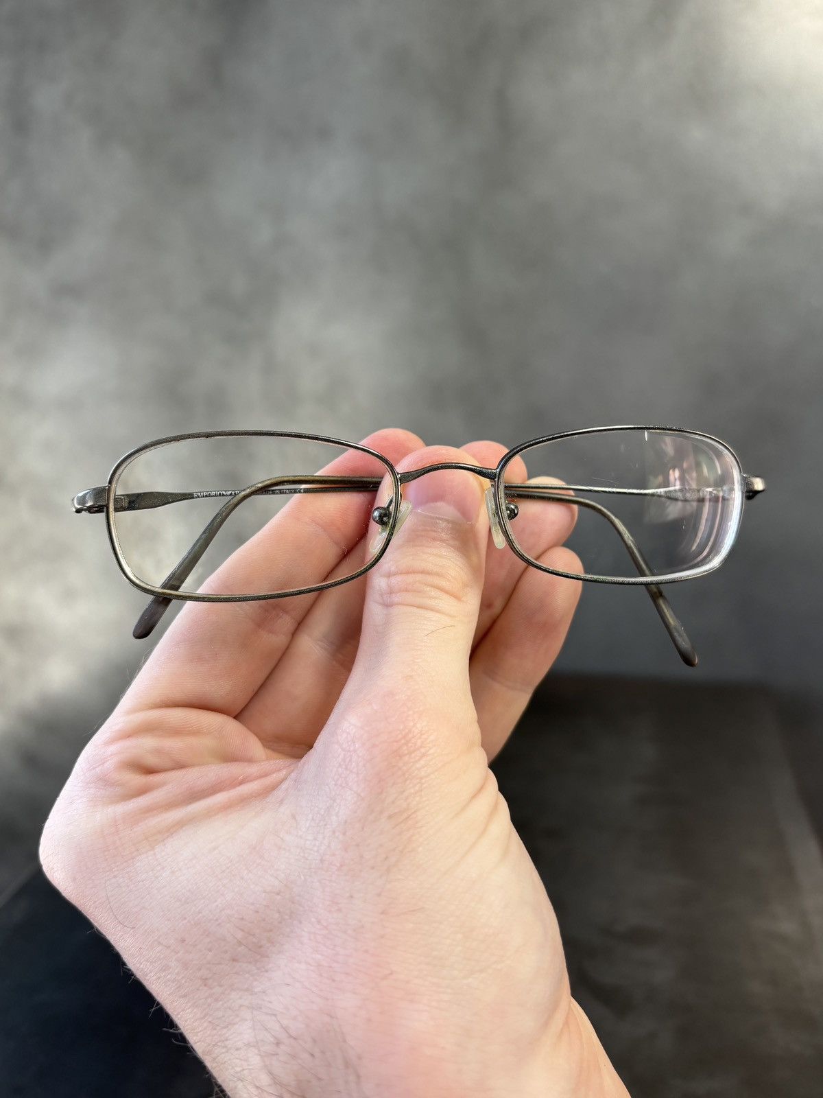 Emporio Armani Vintage Emporio Armani Eyeglasses Frames Italy EA 175 1283 Size ONE SIZE - 7 Thumbnail