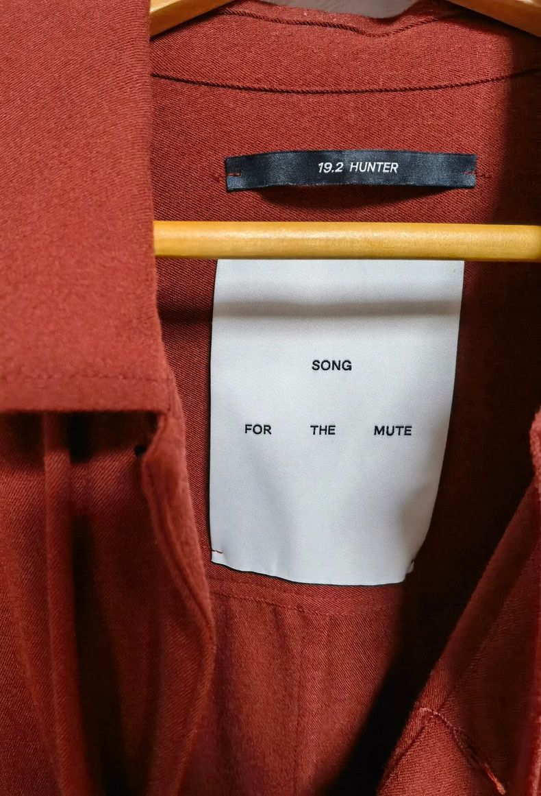 Song For The Mute Song For The Mute drawstring wool jacket Size US S / EU 44-46 / 1 - 4 Thumbnail