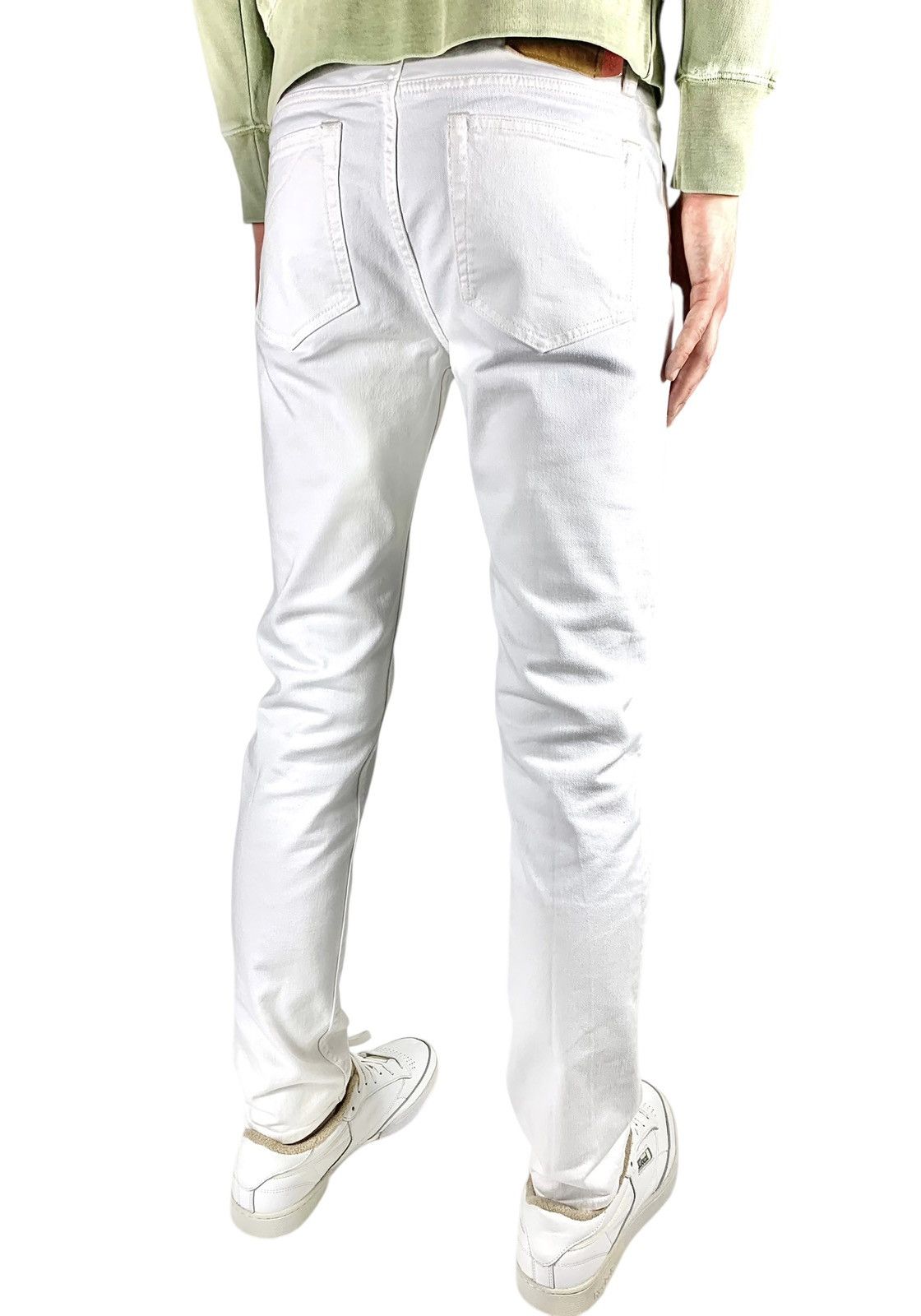 Acne Studios Acne Studios Bla Konst North White Denim Jeans Size US 33 - 7 Thumbnail