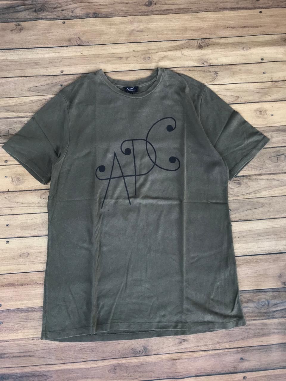 A.P.C. A.P.C. Big logo tee Size US XL / EU 56 / 4 - 1 Thumbnail
