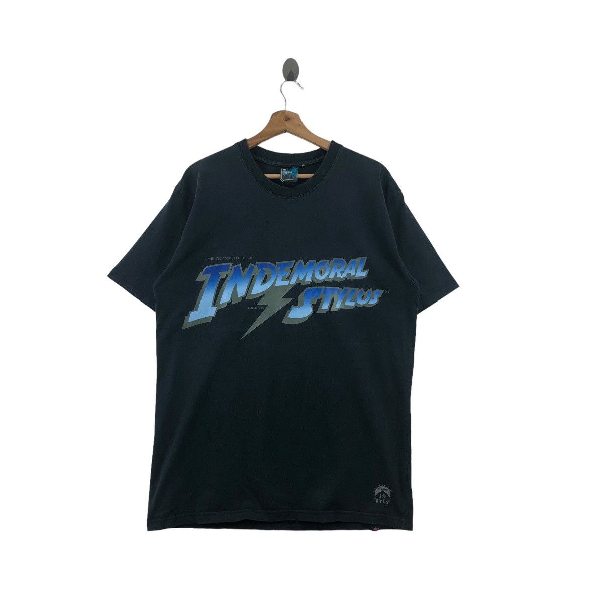 Japanese Brand × Vintage Pick!! Vtg STYLUS Creative System Faded Top Tee Tshirt Size US XL / EU 56 / 4 - 1 Thumbnail