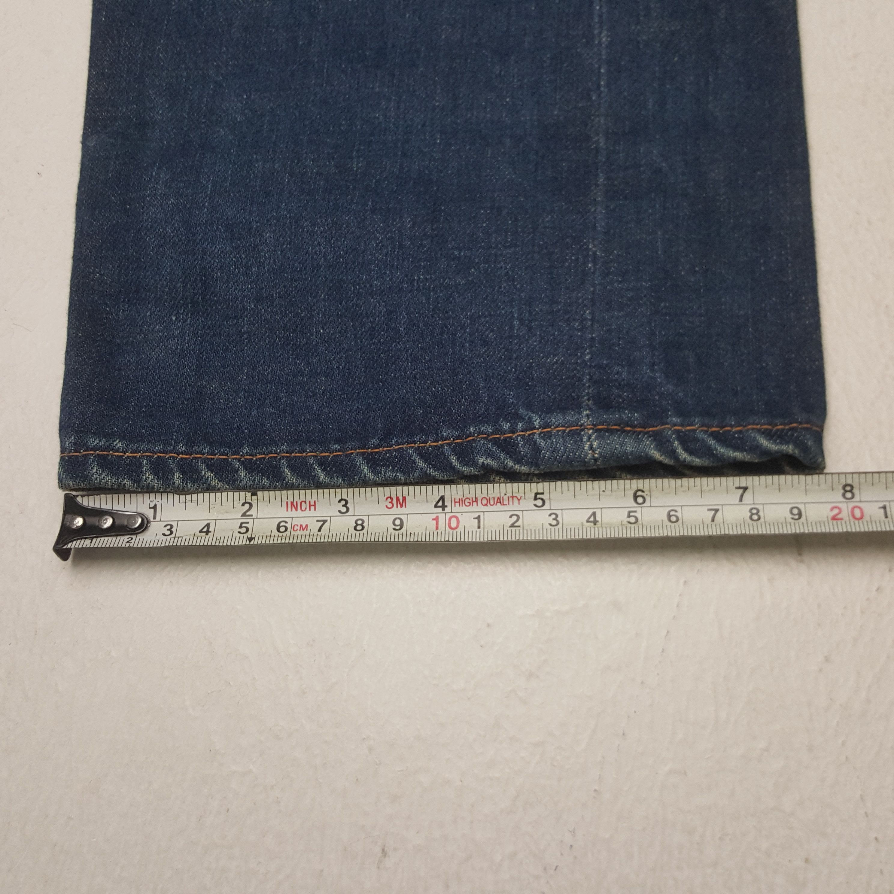 Japanese Brand Vintage Evis Japanese Daicock Custom Art Denim Jeans C280N32 Size US 28 / EU 44 - 14 Thumbnail