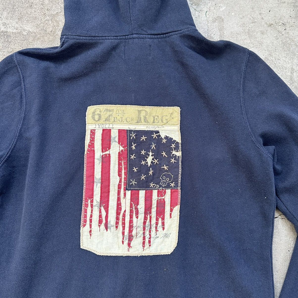 Polo Ralph Lauren Polo jeans co Ralph Lauren American flag hoodie pullover Size US M / EU 48-50 / 2 - 10 Thumbnail