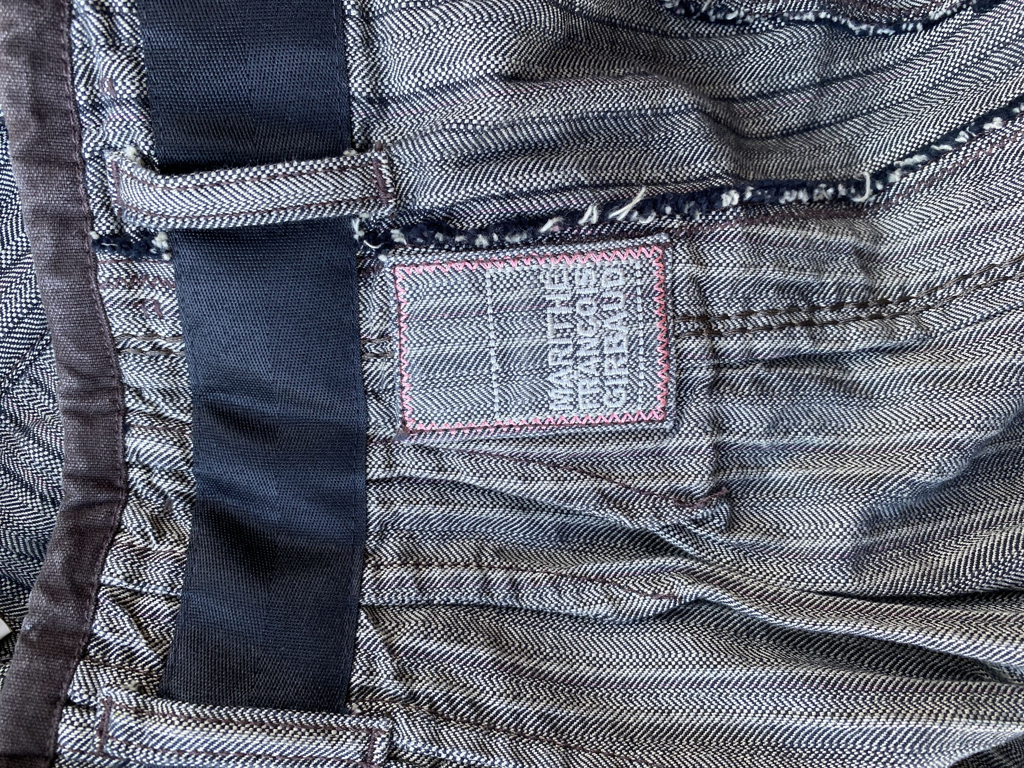 Marithe + Francois Girbaud Vintage Marithé + François Girbaud Asymmetrical Skirt Size 25" / US 0 / IT 36 - 13 Thumbnail