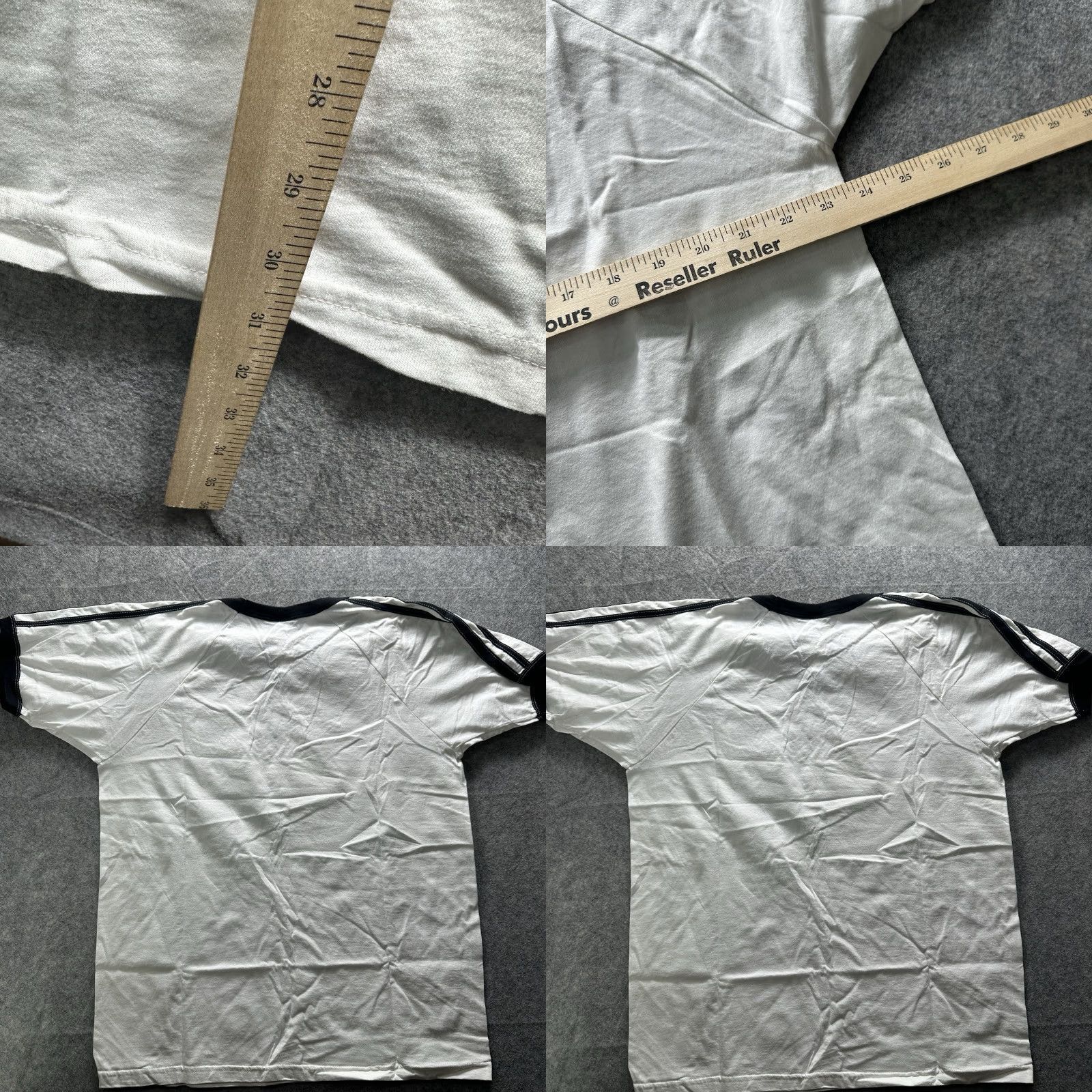 Vintage VINTAGE Giant White T-Shirt Mens XL Embroidered Rob Zombie 90s Ringer Tee Shirt White Giant Mens XL Embroidered Rob Zombie 1990s 90s Size US XL / EU 56 / 4 - 10 Thumbnail