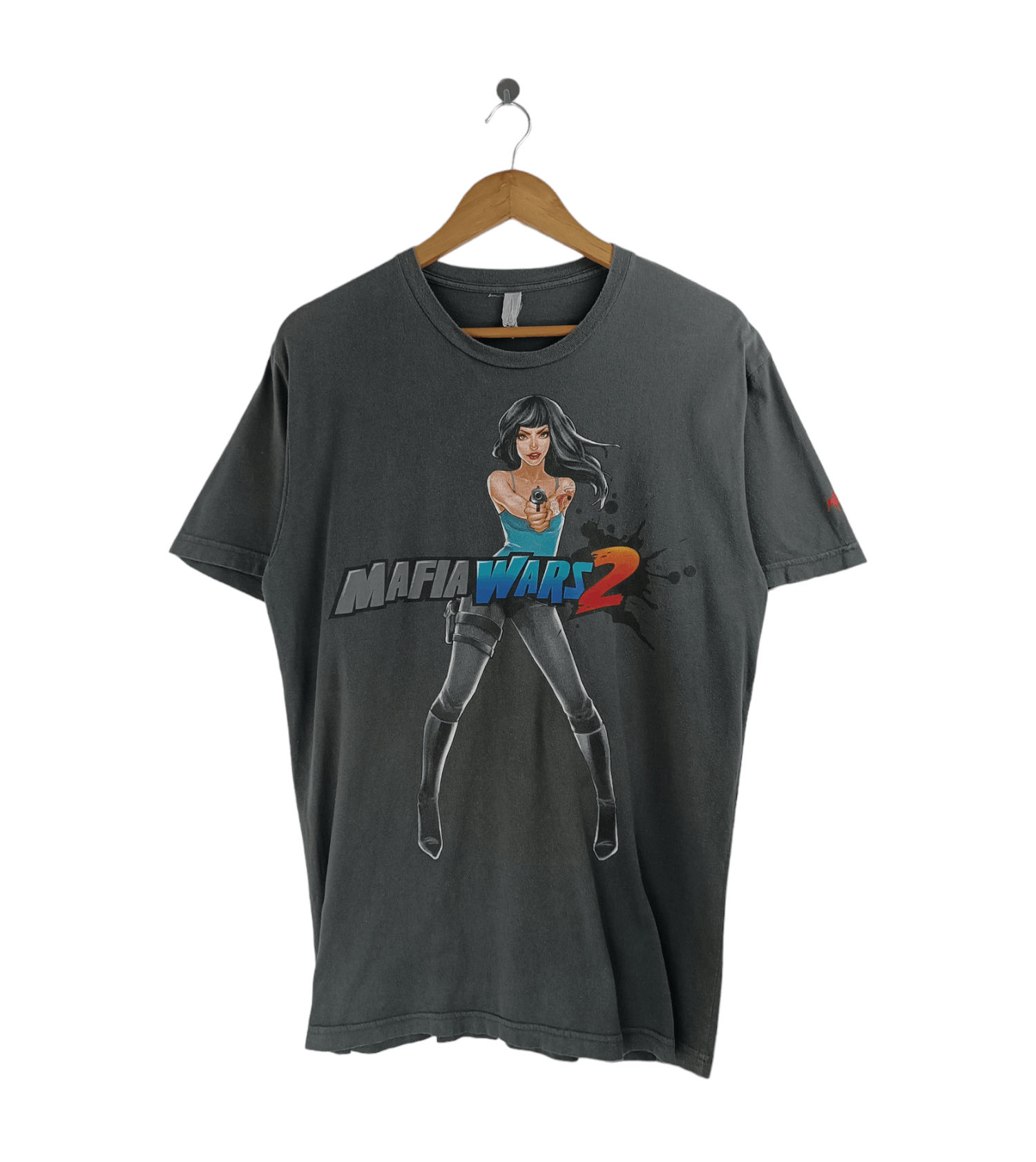 Vintage VINTAGE 2011 MAFIA WAR 2 ZYNGA POKER GAMES CALL OF DUTY Size US M / EU 48-50 / 2 - 1 Thumbnail