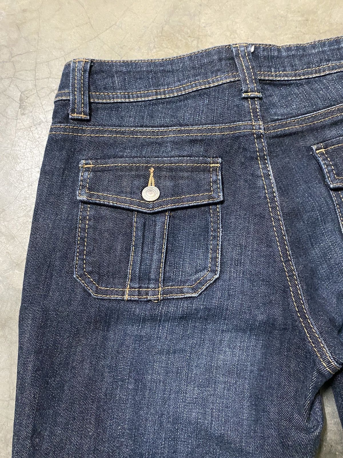 Hysteric Glamour × Japanese Brand Flare Jeans Japanese Blue Bush Boot Cut Denim Size US 31 - 17 Thumbnail
