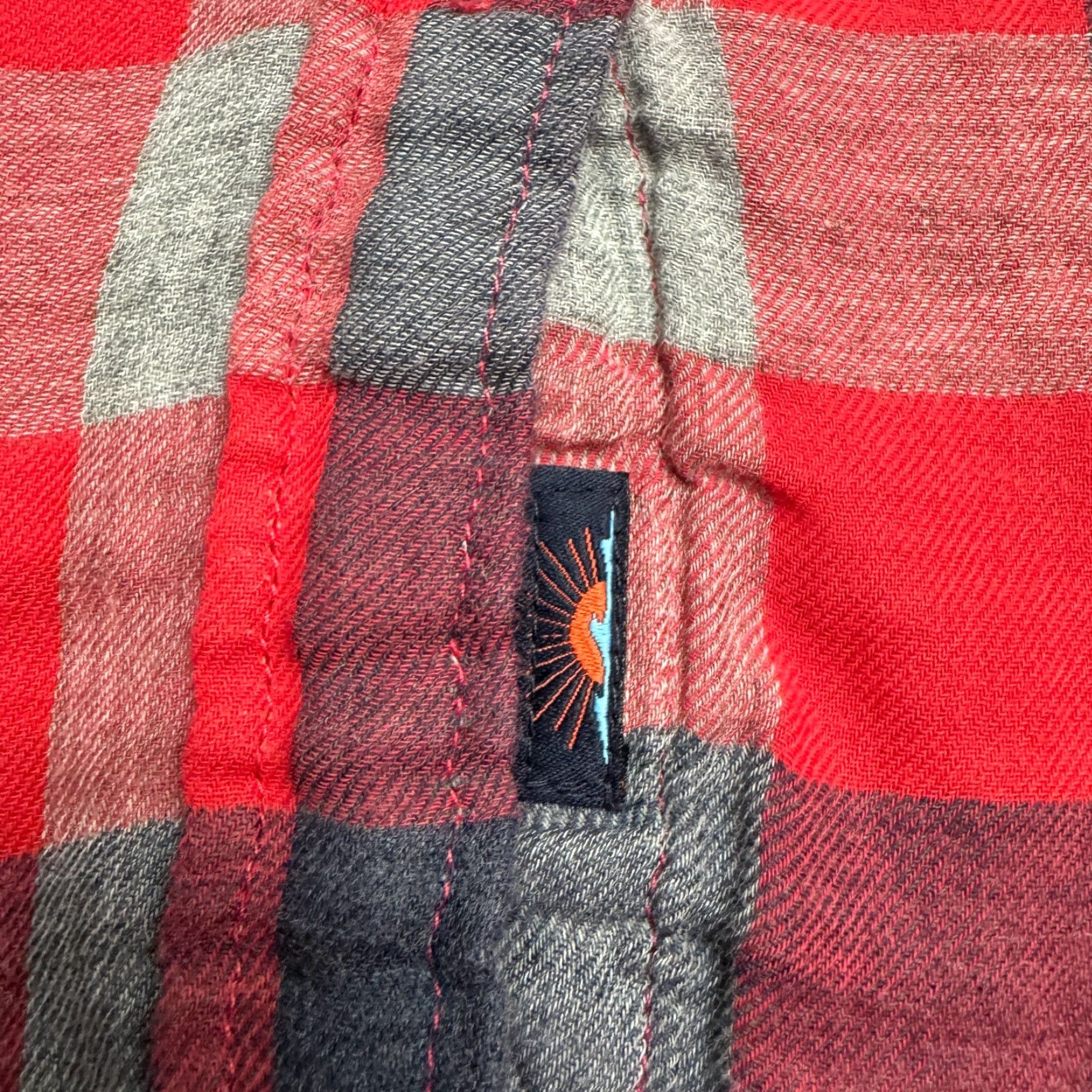 Faherty Faherty Flannel Shirt Womens Medium Red Plaid Cotton Long Sleeve Casual Top Size M / US 6-8 / IT 42-44 - 4 Thumbnail