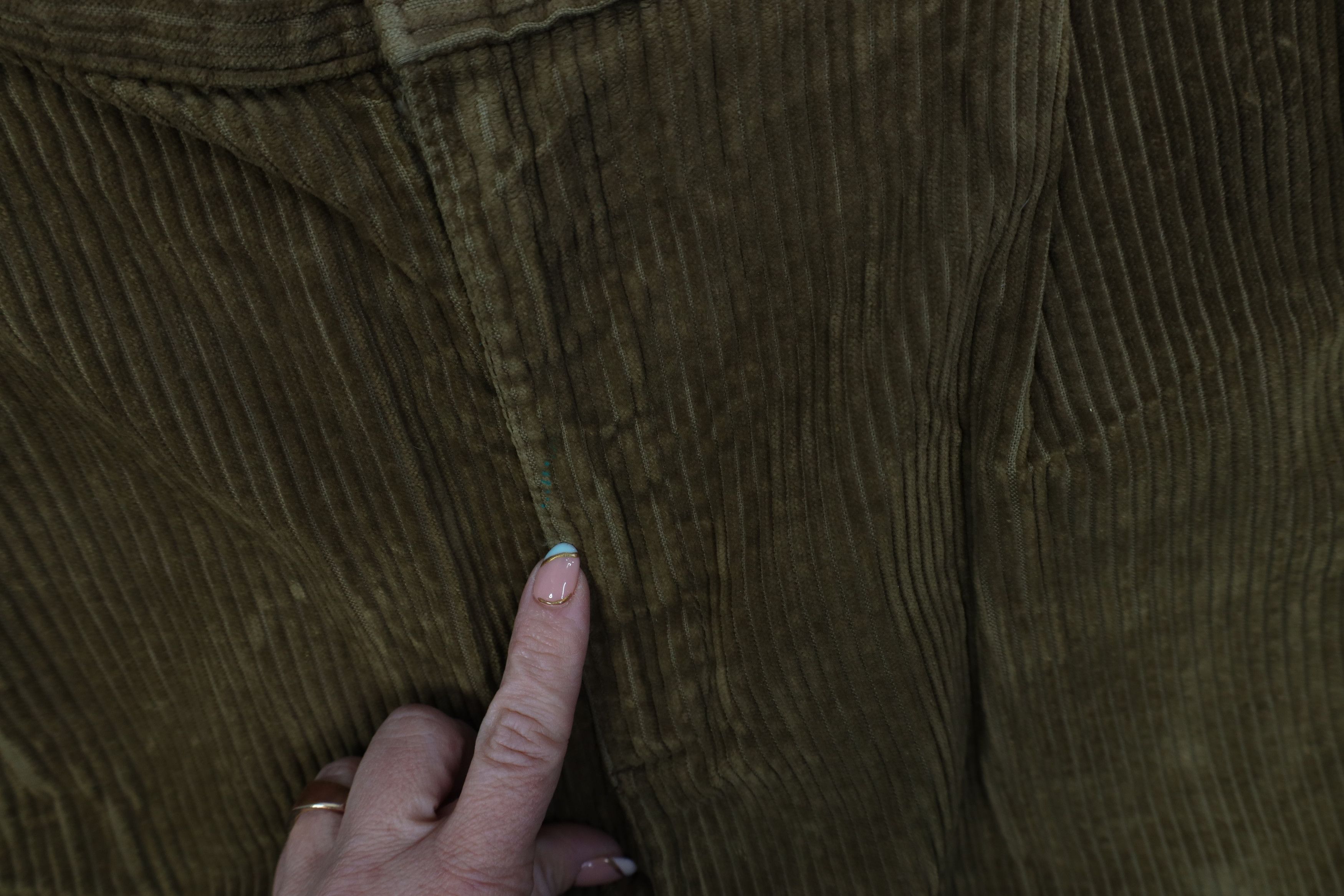 Vintage Vintage 90s Streetwear Baggy Wide Leg Corduroy Pants Brown Size US 38 / EU 54 - 6 Thumbnail
