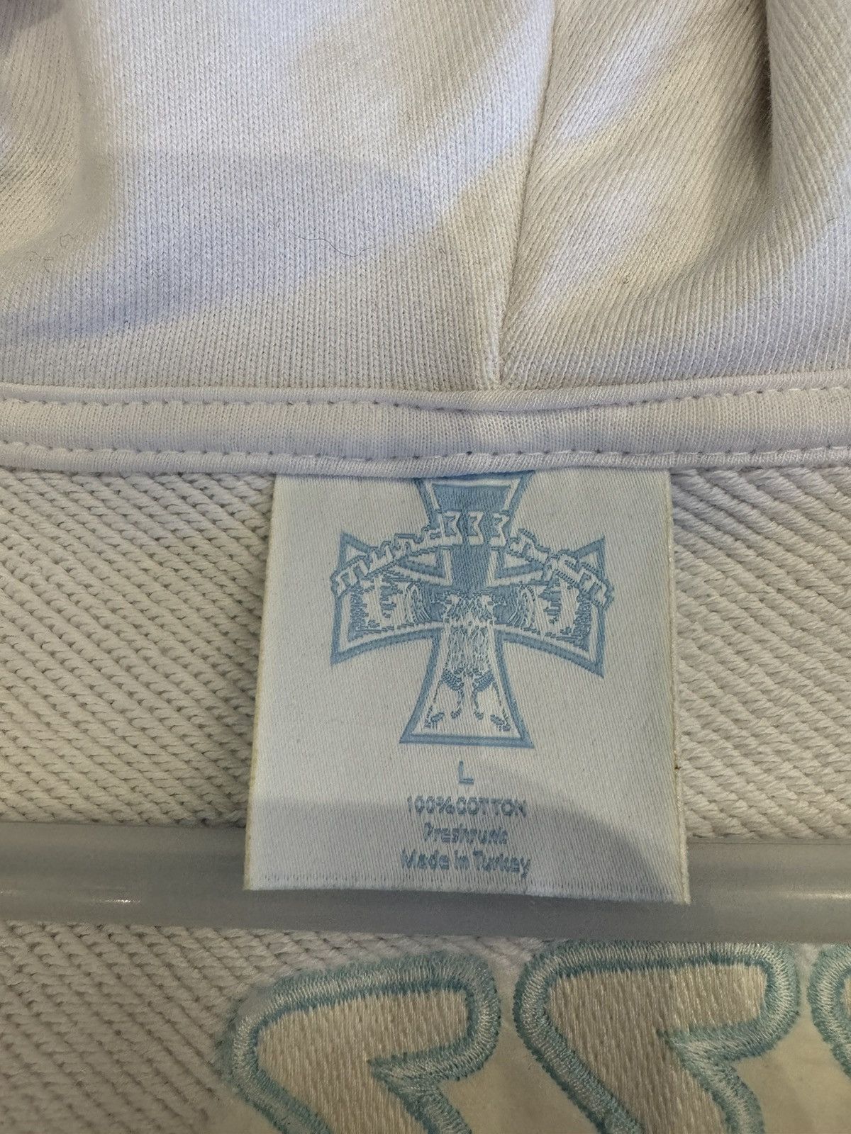 murd333r.fm Murd333r FM Blue/White Zip Up hoodie Size US L / EU 52-54 / 3 - 5 Thumbnail