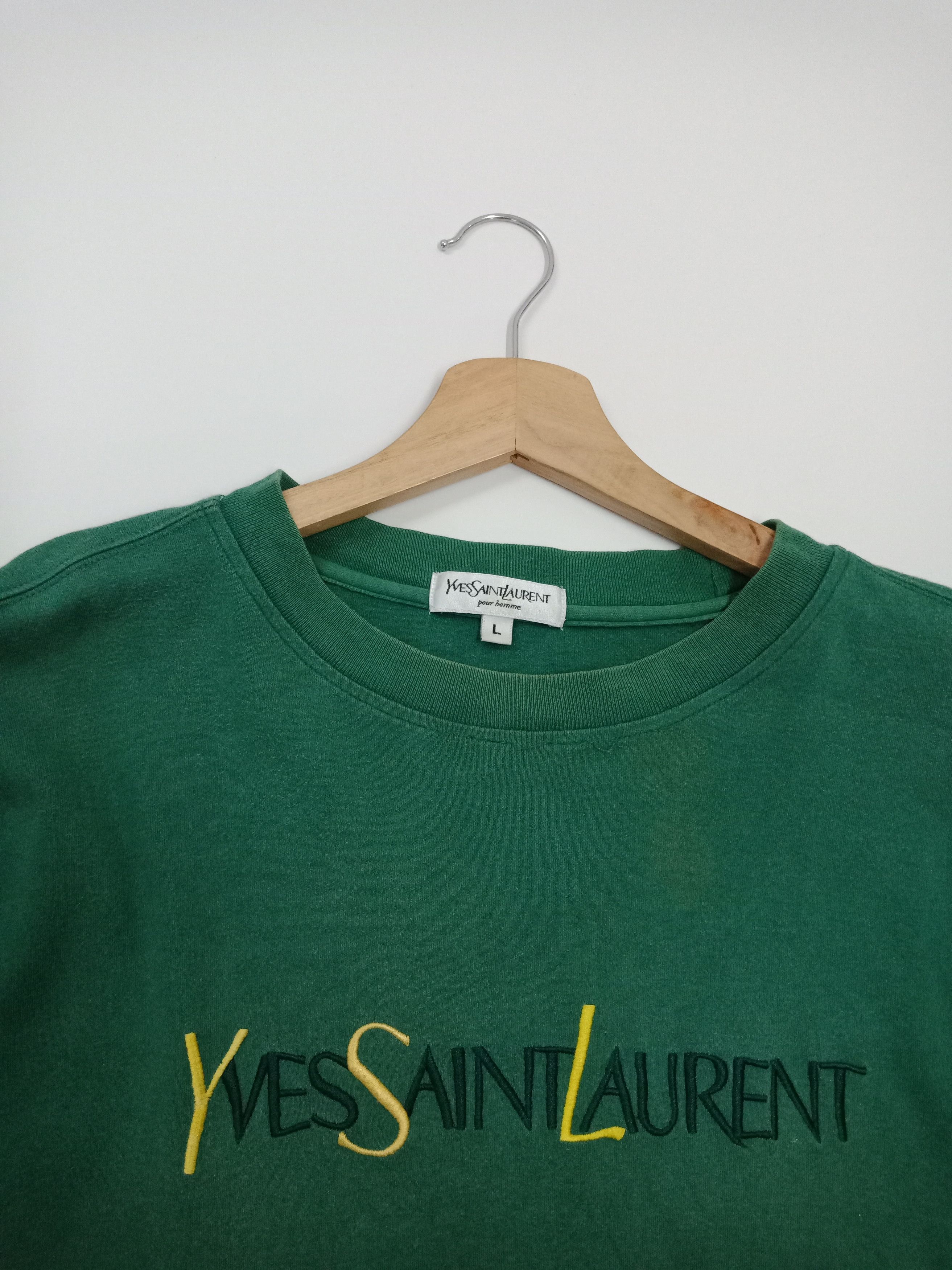 Yves Saint Laurent Yves Saint Laurent Spell Out Embroid #C Size US L / EU 52-54 / 3 - 5 Thumbnail