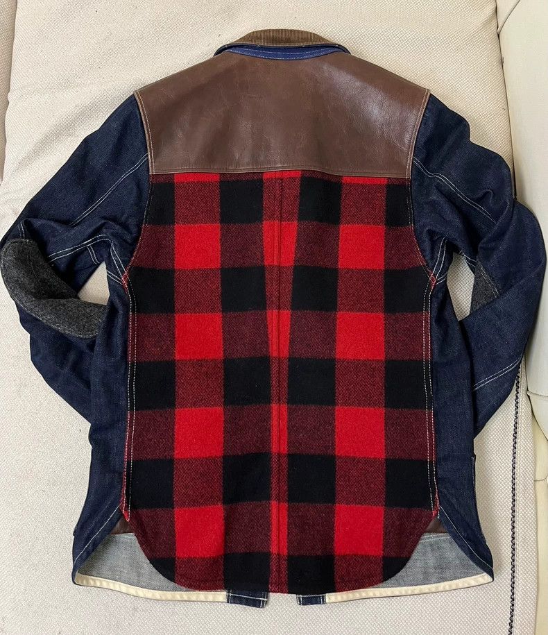 Junya Watanabe Junya watanabe Stitched denim jacket Size S / US 4 / IT 40 - 7 Thumbnail
