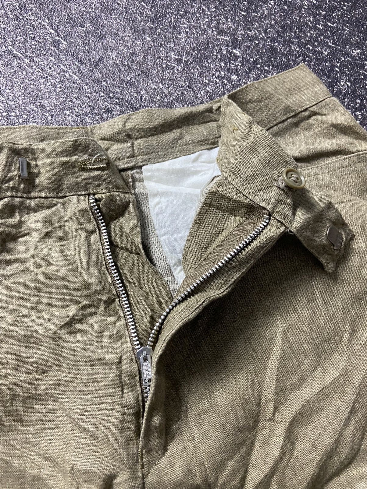 Tornado Mart Tornado mart linen flared pants Size US 28 / EU 44 - 3 Thumbnail
