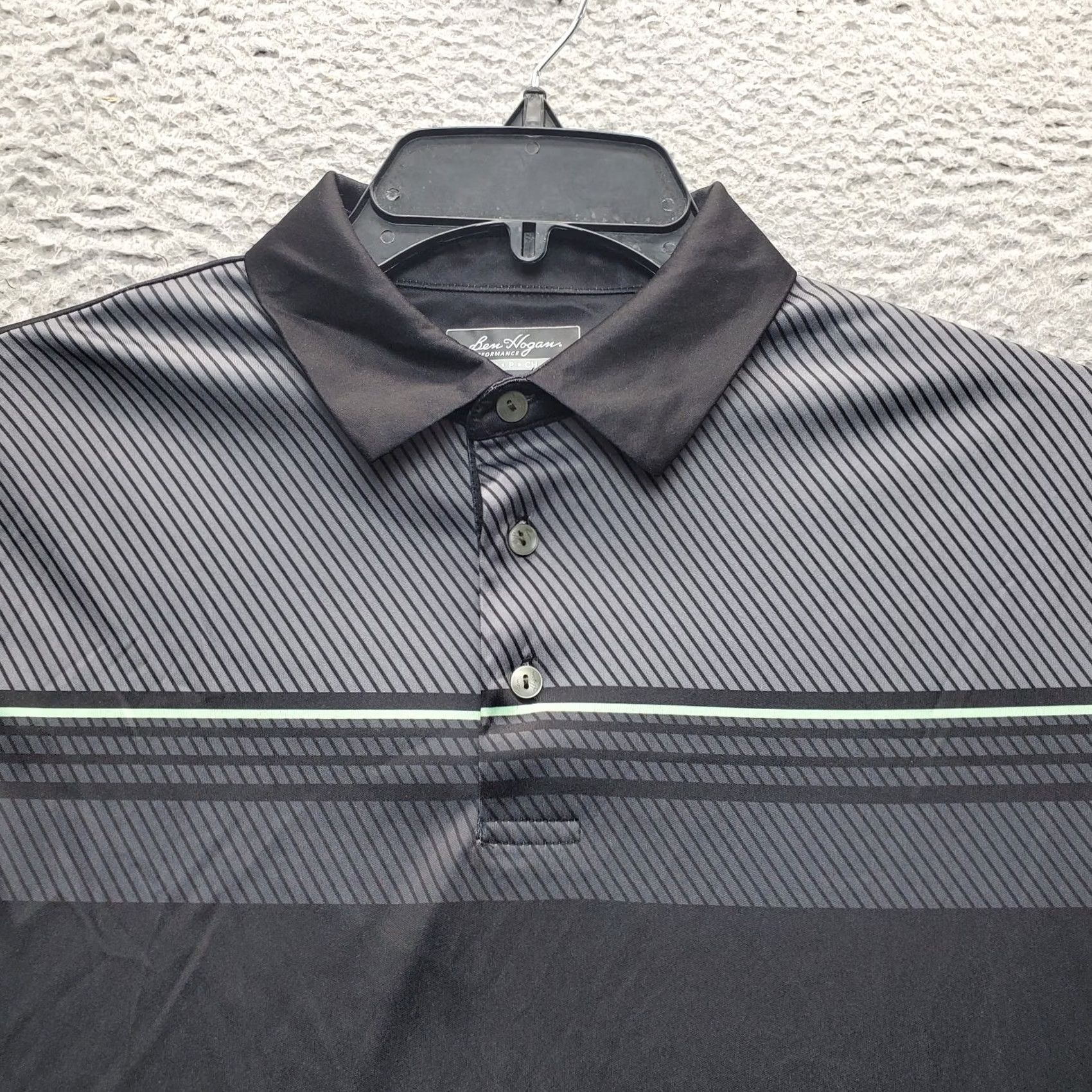 Hogan Ben Hogan Polo Shirt Mens S Multicolor Striped Short Sleeve Polo Size US S / EU 44-46 / 1 - 8 Thumbnail