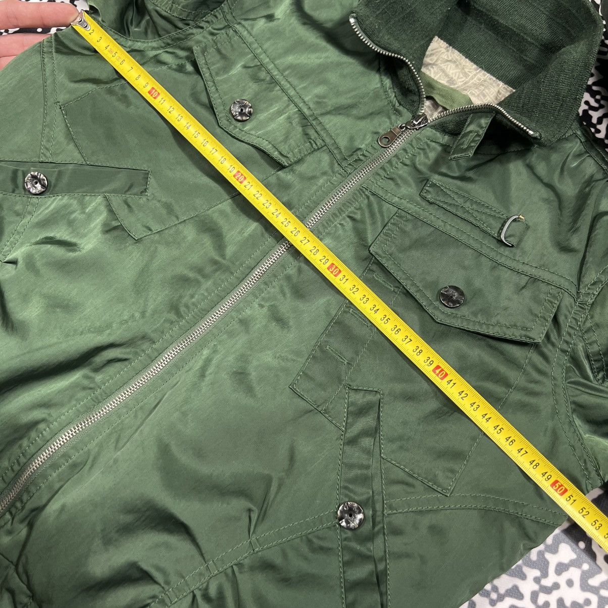Diesel Vintage Y2K Diesel Opium Oversize Bomber Jacket Size S / US 4 / IT 40 - 24 Thumbnail