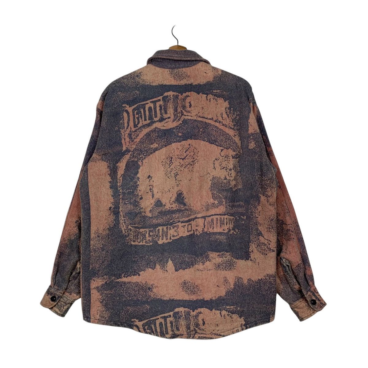 Japanese Brand Nice Design Verte Vallee Shirt Jacket Size US S / EU 44-46 / 1 - 7 Thumbnail