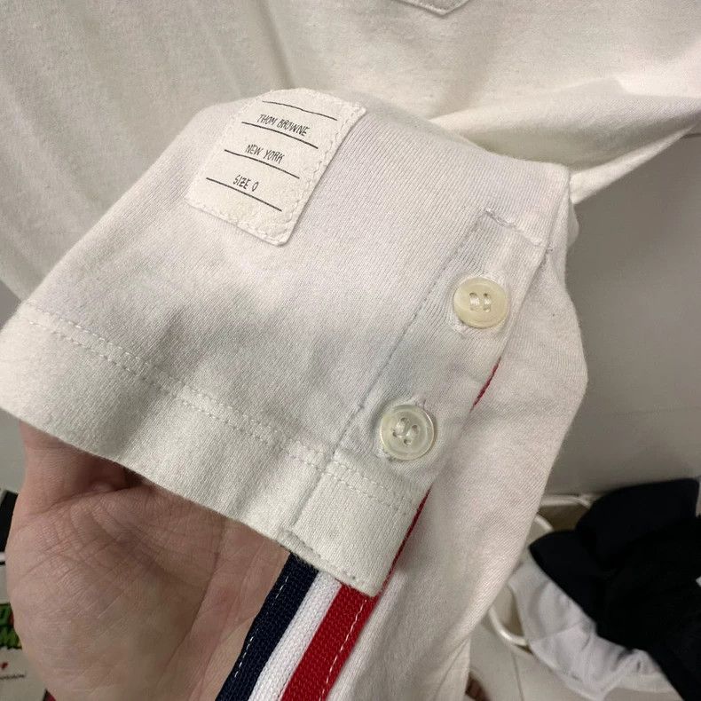 Thom Browne Thom Browne Classic color T-shirt Size US XS / EU 42 / 0 - 2 Thumbnail