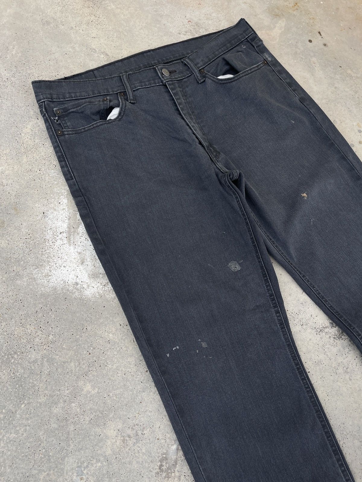 Levi's × Vintage Vintage 90s Levis 541 Faded Black Jeans Size US 38 / EU 54 - 5 Thumbnail