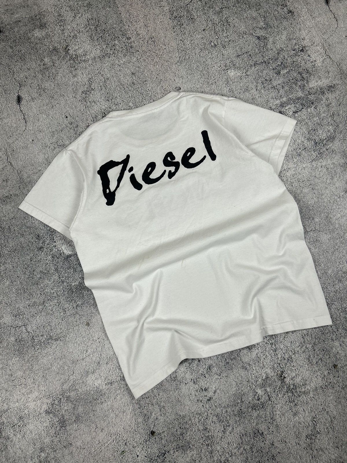 Diesel Vintage Big Logo Diesel Y2K Tee Size US L / EU 52-54 / 3 - 12 Thumbnail