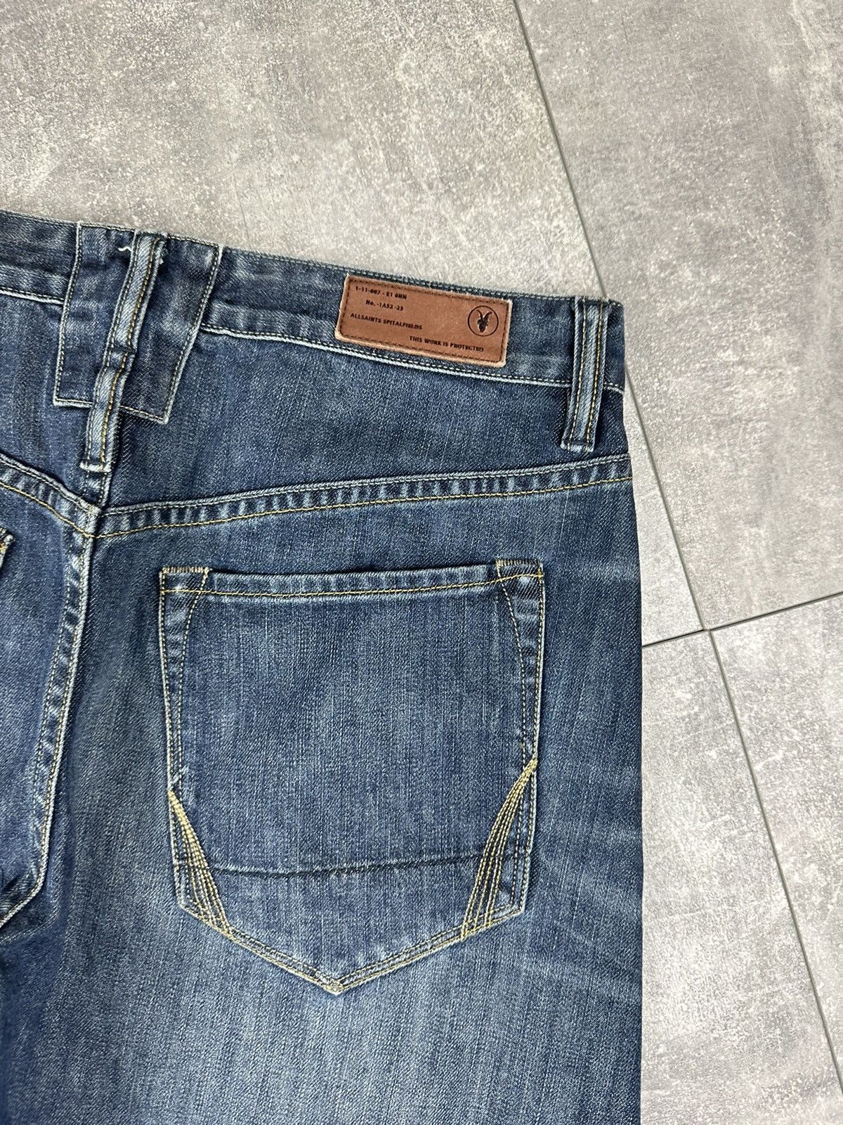 Allsaints Allsaints Ashtray Kick Japanese Denim Jeans Pants Size US 29 - 4 Thumbnail