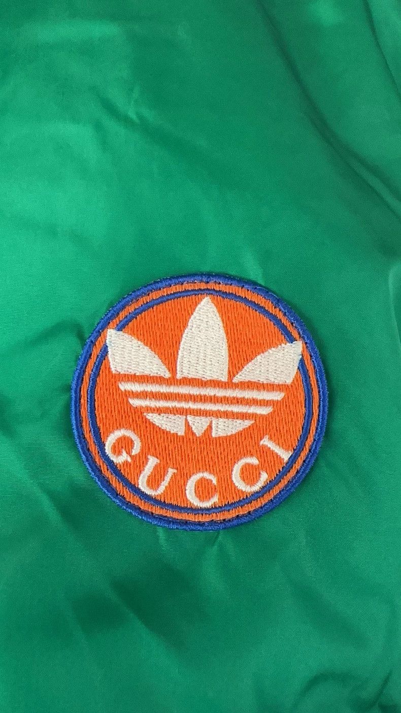 Gucci Gucci Red and green color-blocked jacket cotton clothes jac Size US L / EU 52-54 / 3 - 5 Thumbnail