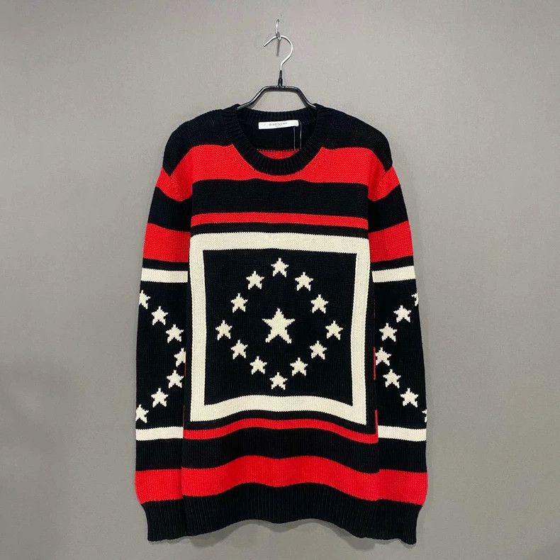Givenchy Knitwear Givenchy Logo Stripe Sweater Givenchy Striped