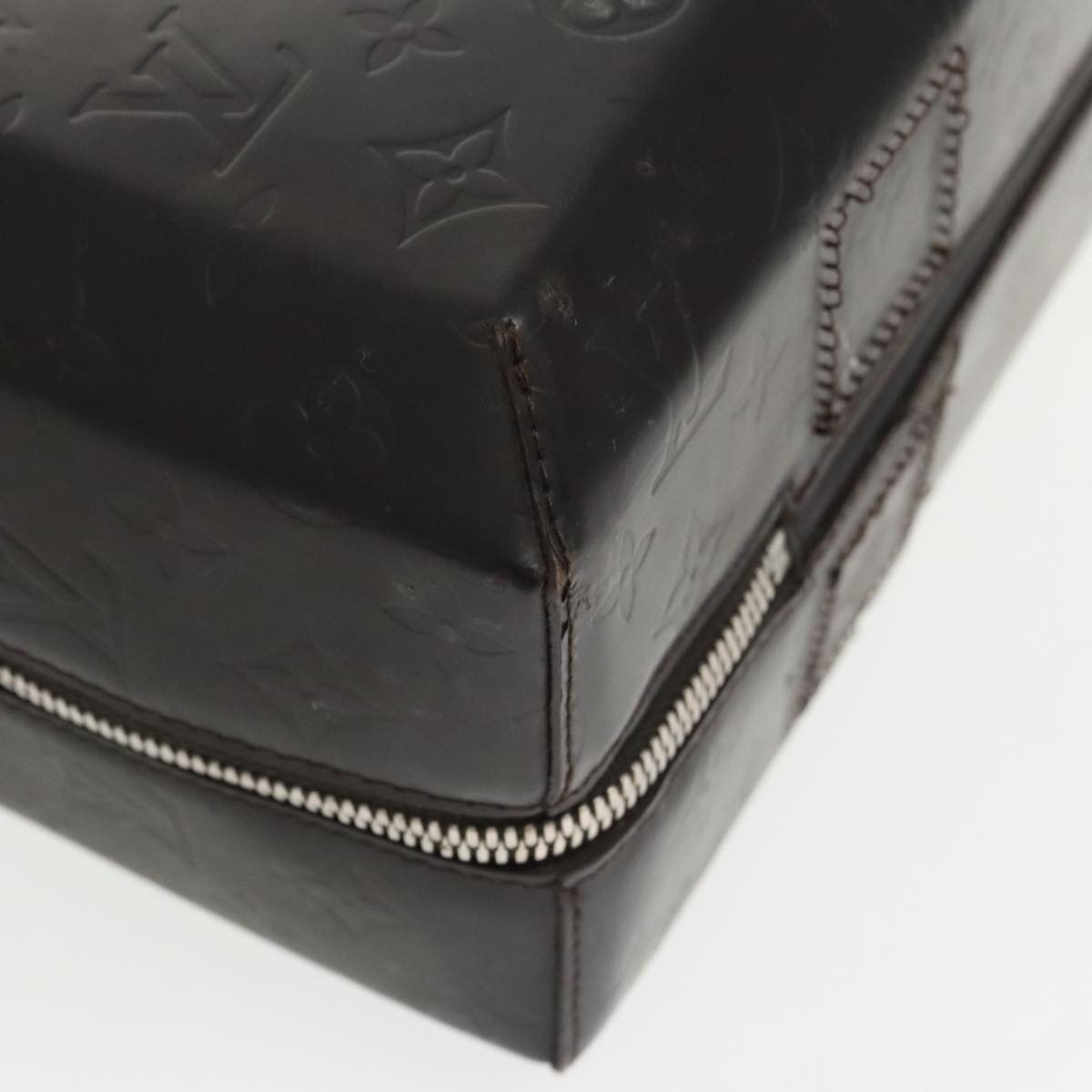 Louis Vuitton LOUIS VUITTON Monogram Lace Rickey Boston Bag Brown M46560 Size ONE SIZE - 16 Thumbnail