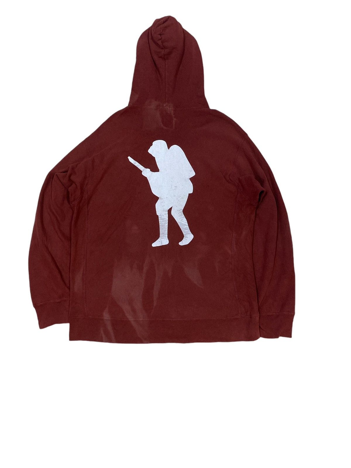 Bape A bathing Ape BAPE Backhit Soldier Full Zip Hoodie Sun Faded Size US L / EU 52-54 / 3 - 2 Thumbnail