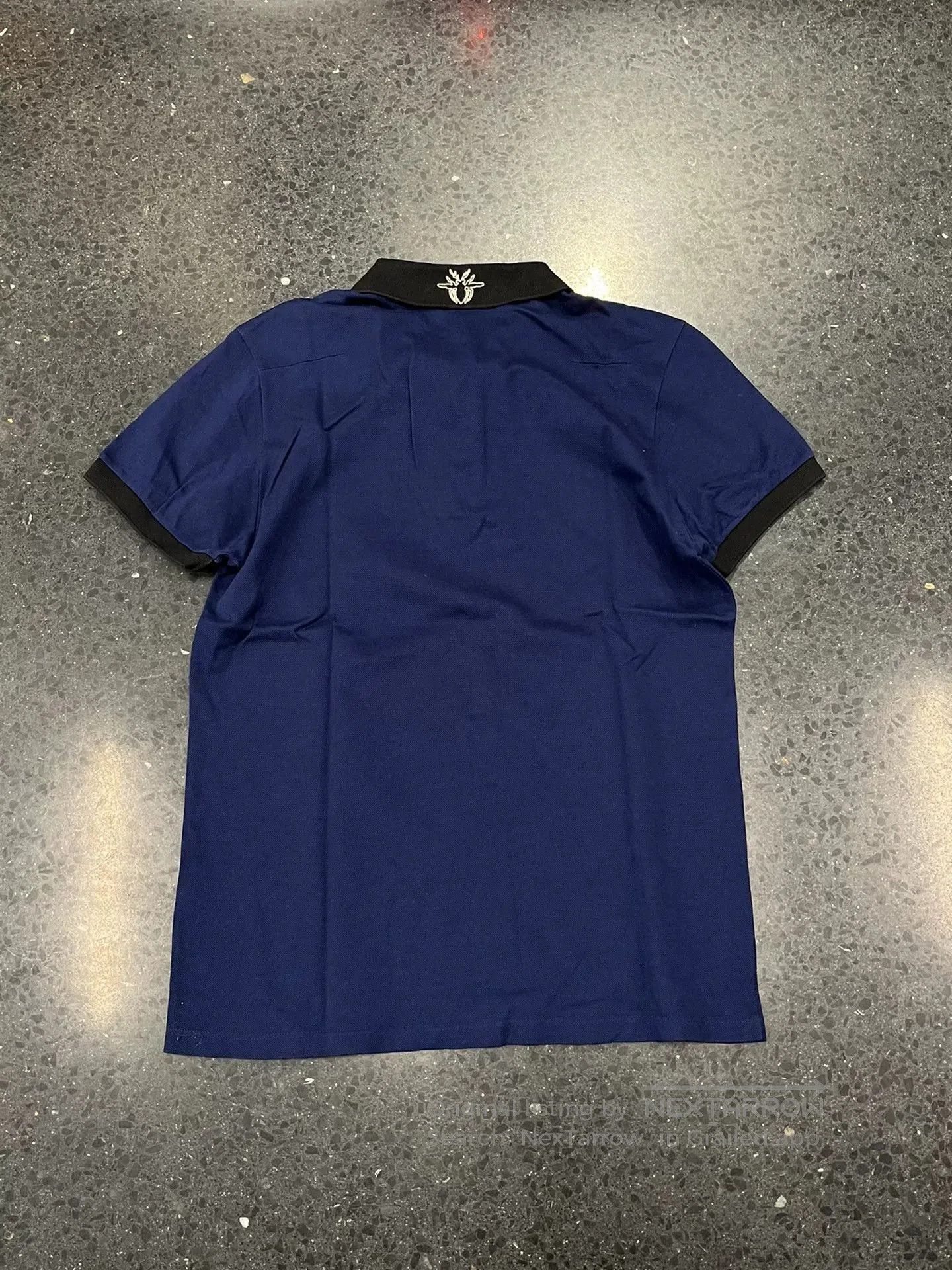 Dior Dior Navy Colorblock Polo Shirt Bee. Size US S / EU 44-46 / 1 - 2 Thumbnail
