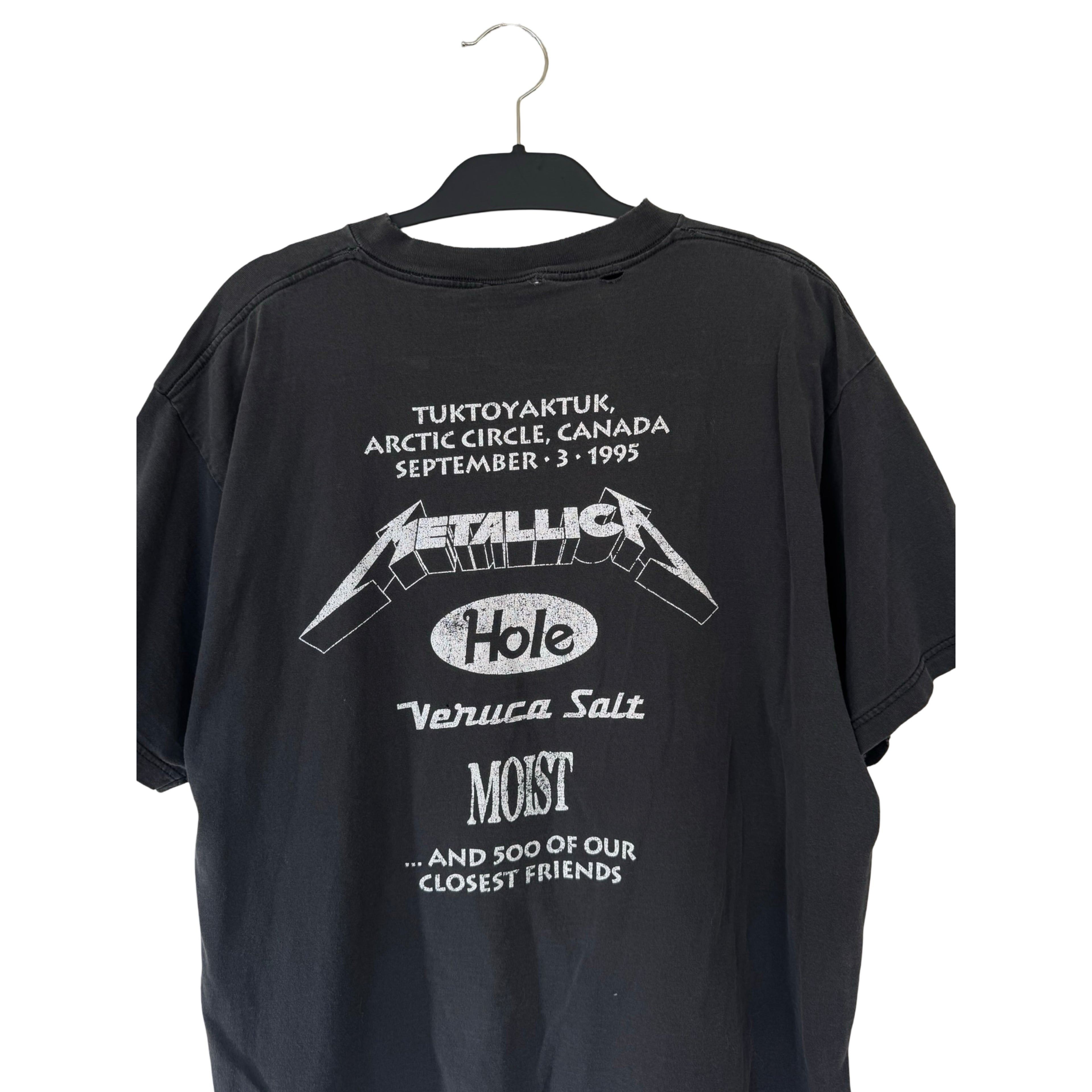 Vintage Molson Ice Polar Beach Party Metallica 1995 Size US XL / EU 56 / 4 - 4 Thumbnail