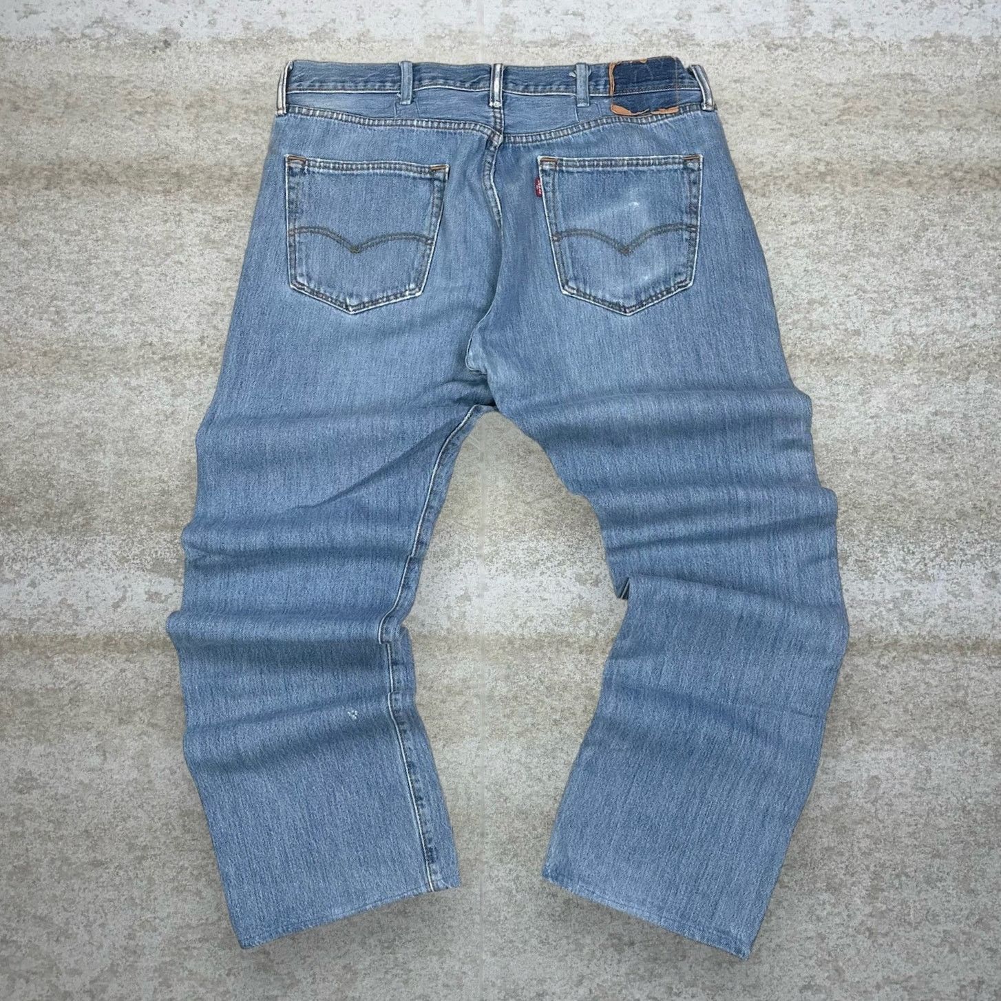 Levi's Vintage Y2K Levis 501 Jeans 36x32 Regular Straight Leg Jeans Size US 36 / EU 52 - 2 Thumbnail
