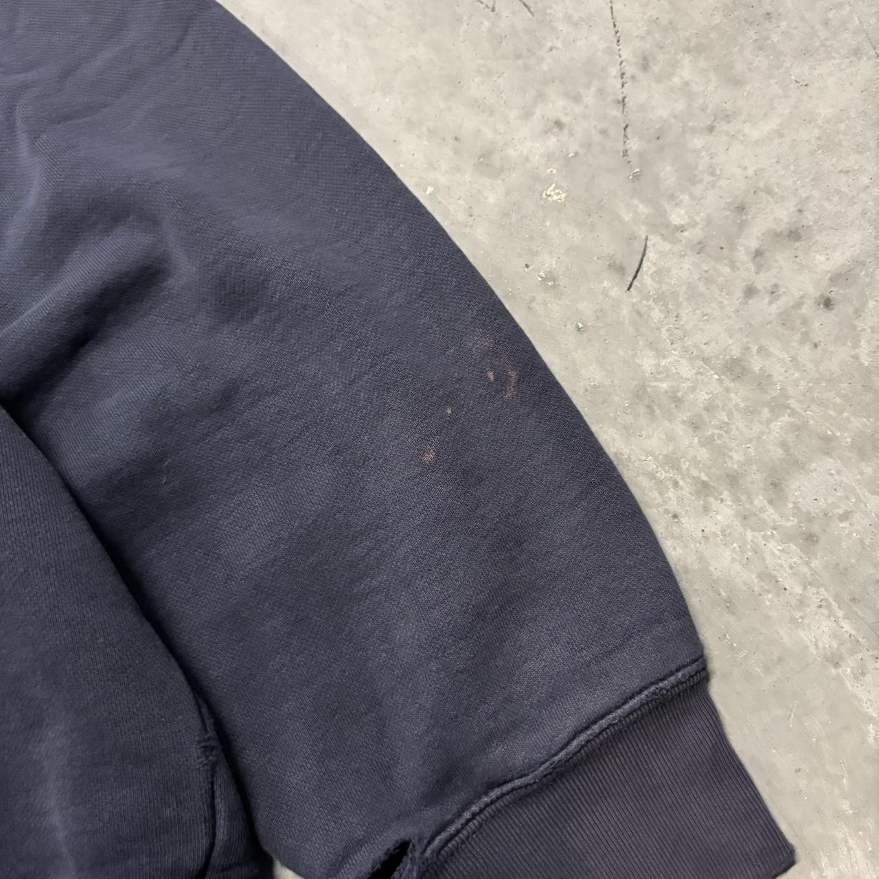 Japanese Brand × Vintage Crazy Vintage Y2K/2000s Faded Navy Blue Cermieux Spellout Essential Crewneck! Size US L / EU 52-54 / 3 - 5 Thumbnail